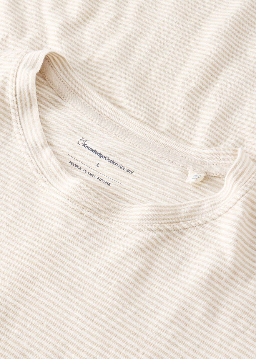 Narrow Striped Slub Tee Narrow Striped Slub Tee