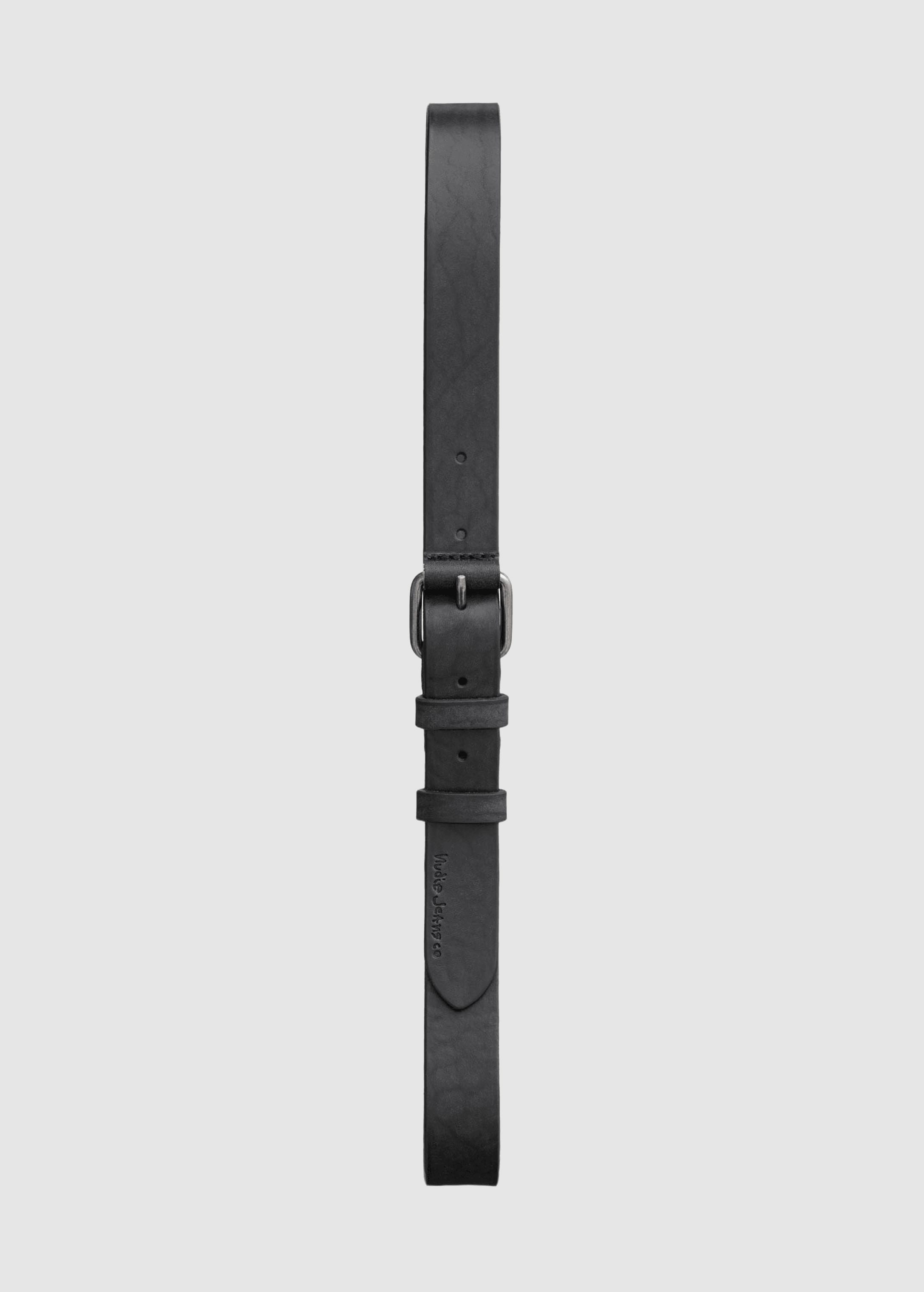 nudie-jeans-dwayne-leather-belt-black-2.jpeg Dwayne Leather Belt Black