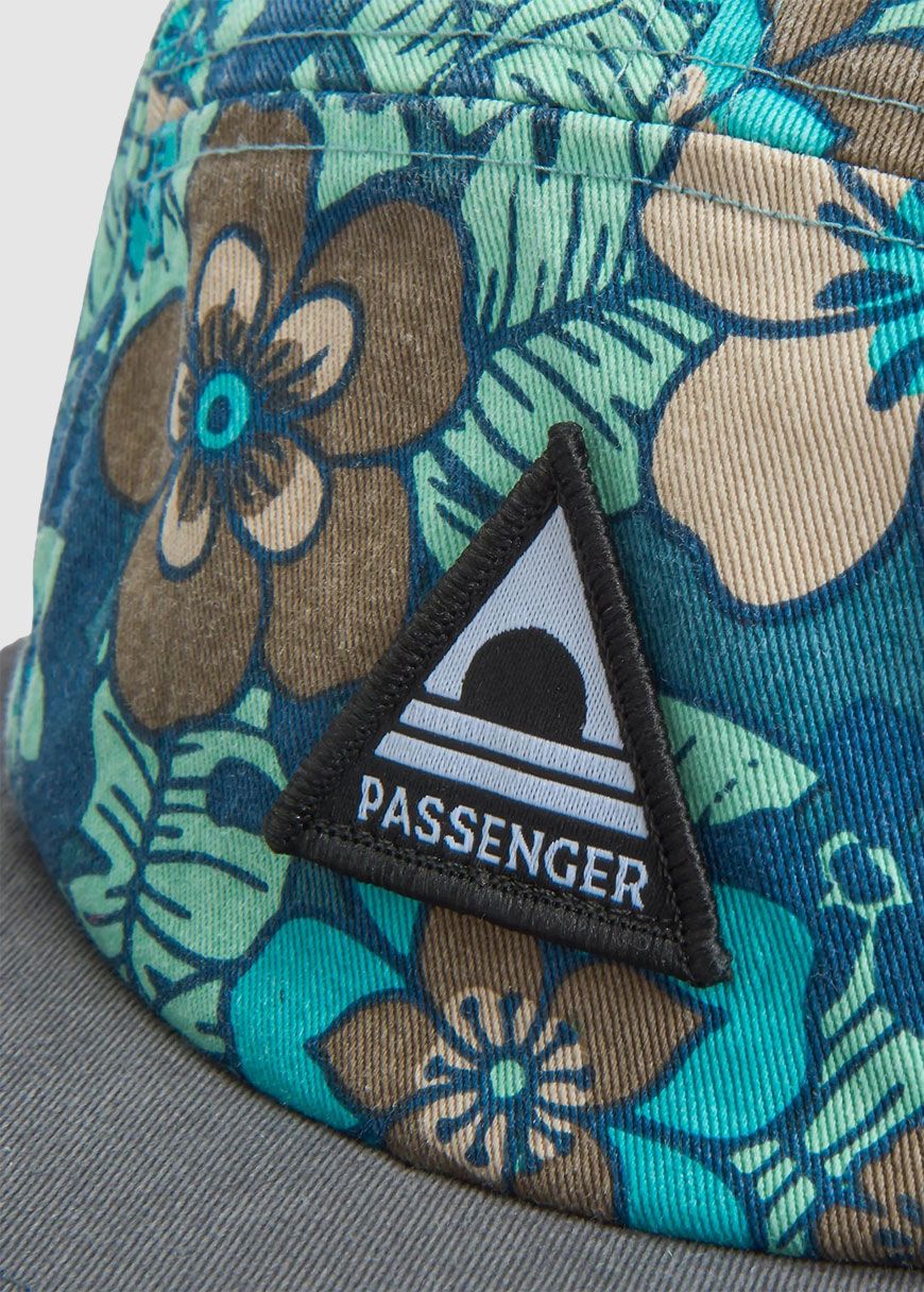 passenger_coast_organic_cotton_5_panel_cap_snapback_cap_AW_25_PAS_U_CP_QMC_4_J_Vintage_Floral_Aqua_3_cb6c0f53f0 Coast Organic Cotton 5 Panel Cap Snapback Cap