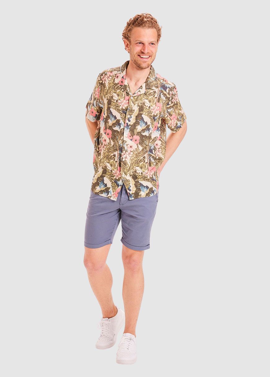 Regular Chino Poplin Shorts