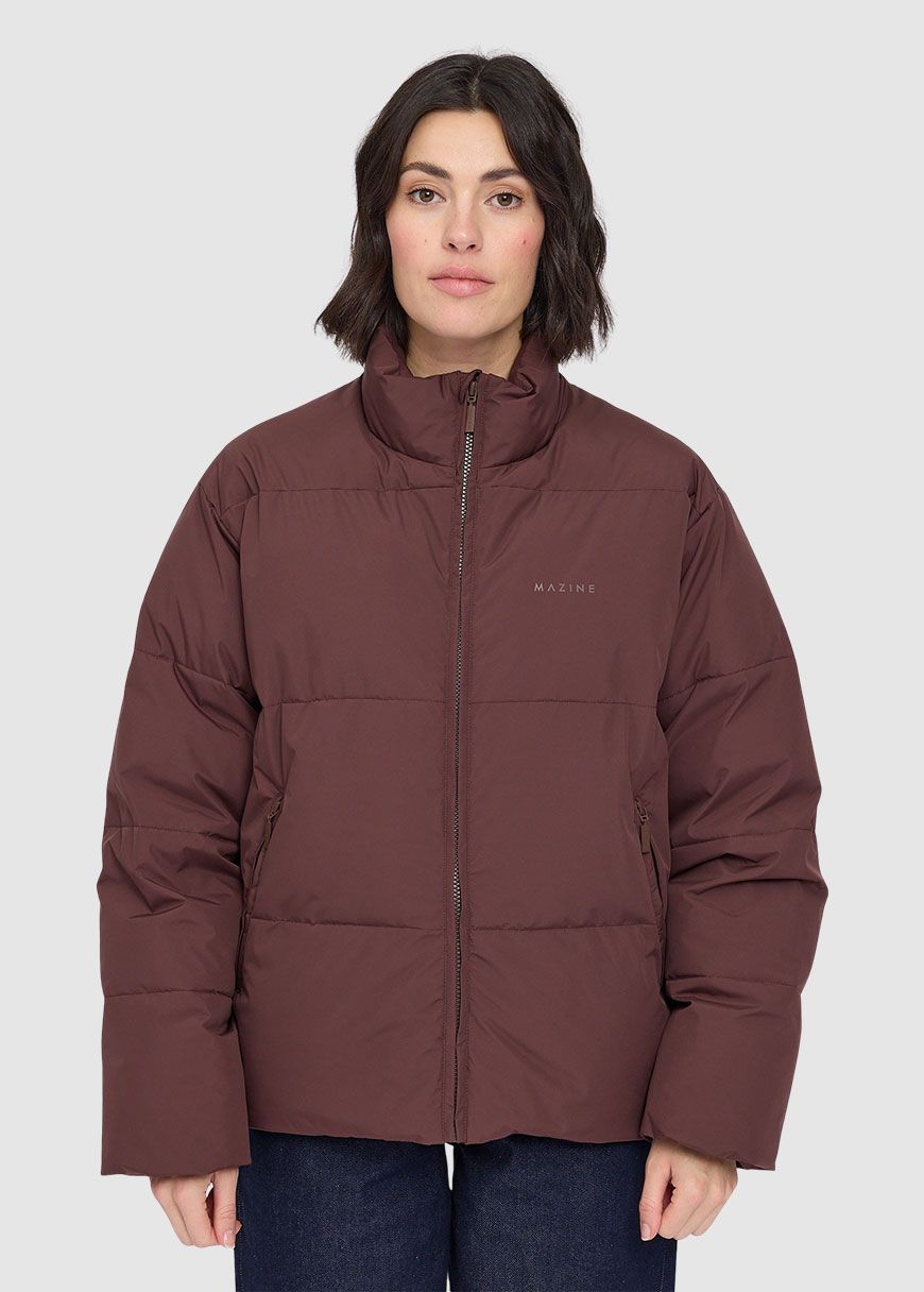 mazine_loose_fot_puffer_jacket_AW_25_MAZ_25331453_Deep_Mahogany_1_5a926f8a36 Loose Fit Puffer Jacket