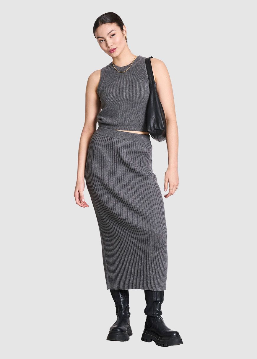 Midi Knit Skirt Ebba Midi Knit Skirt Ebba