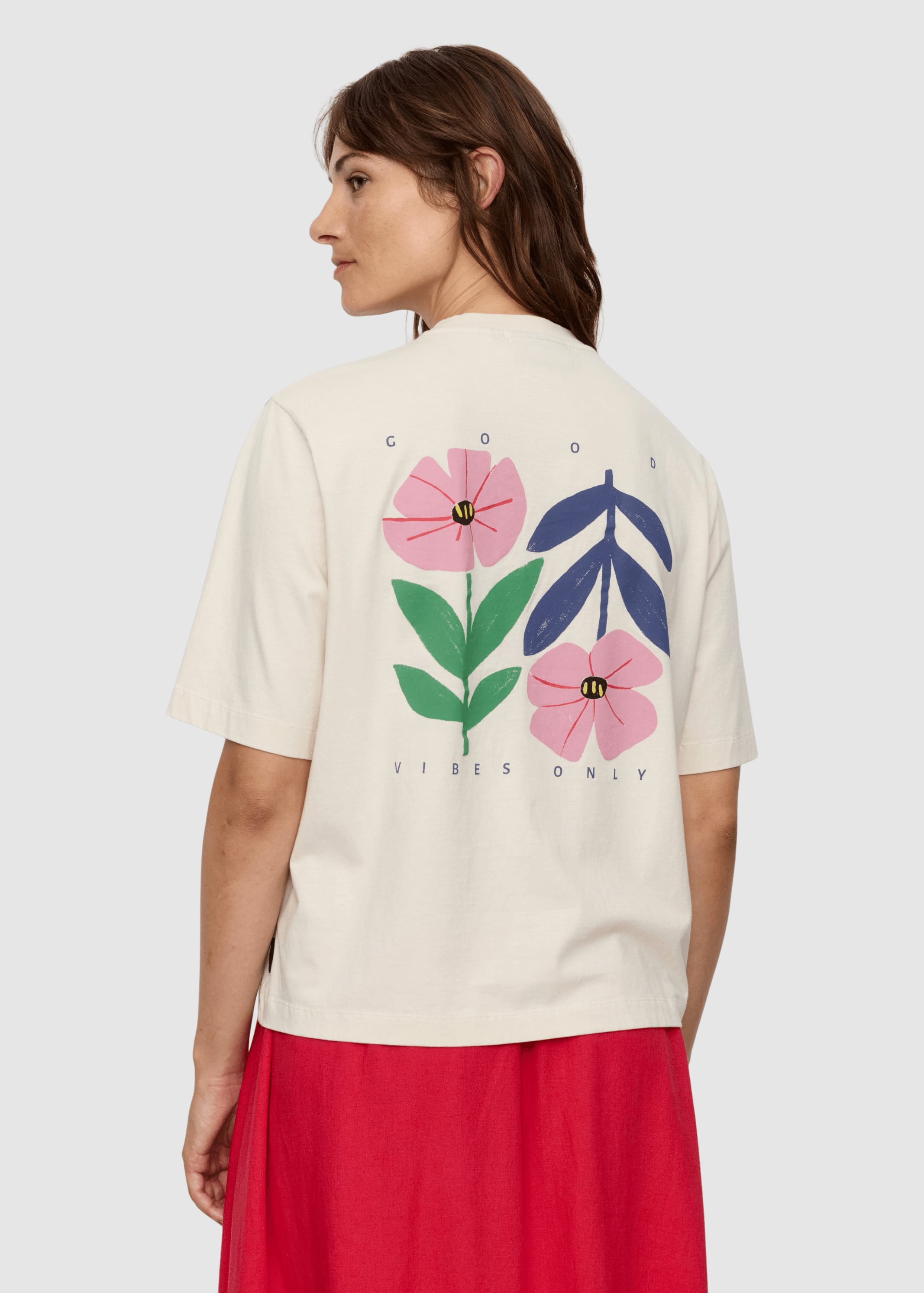 T-Shirt Azolla Good Vibes Arctic White T-Shirt Azolla Good Vibes Arctic White