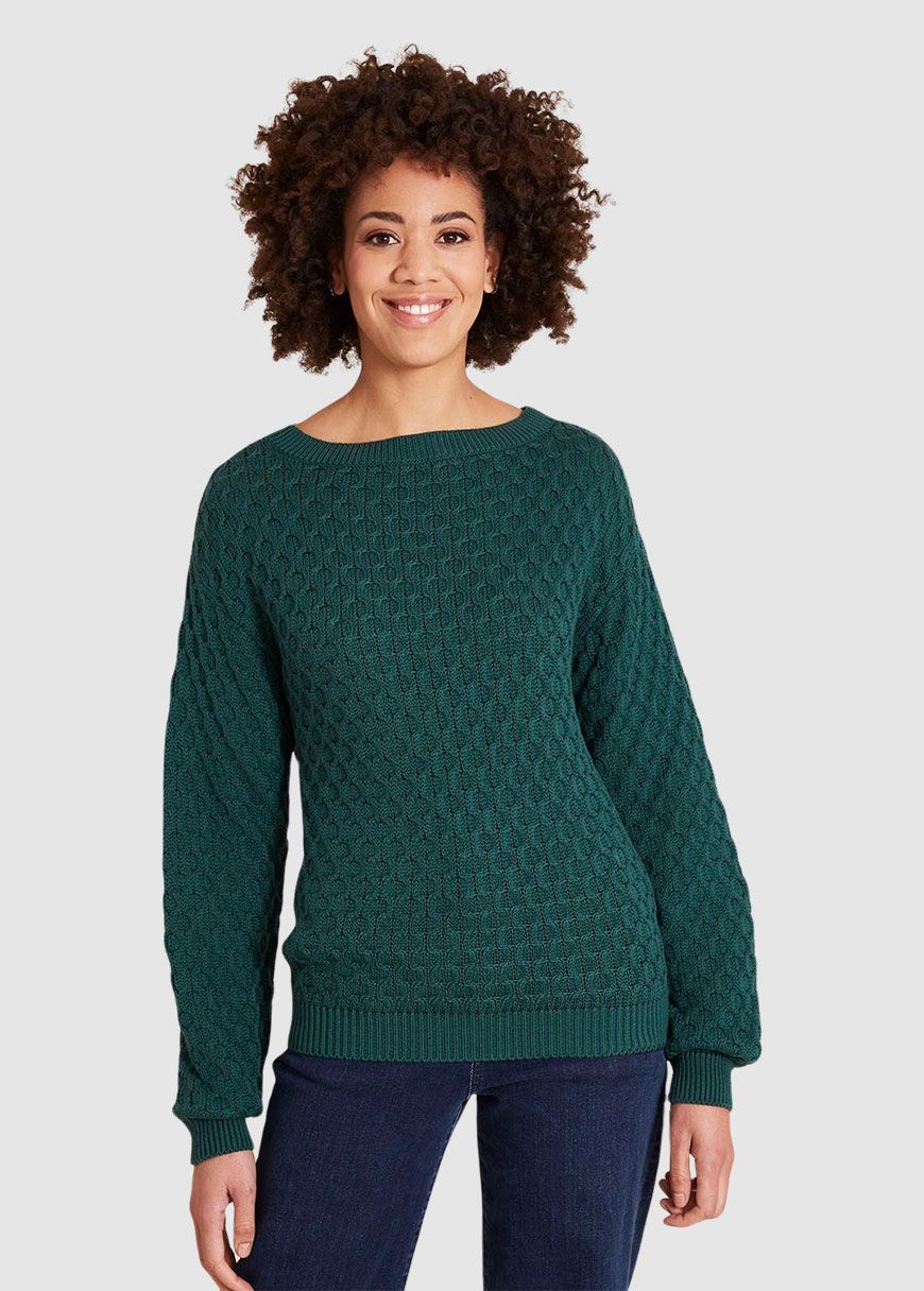 Gemusterter Strickpullover Gemusterter Strickpullover
