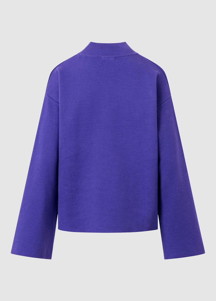 Cotton High Neck Knit Cotton High Neck Knit