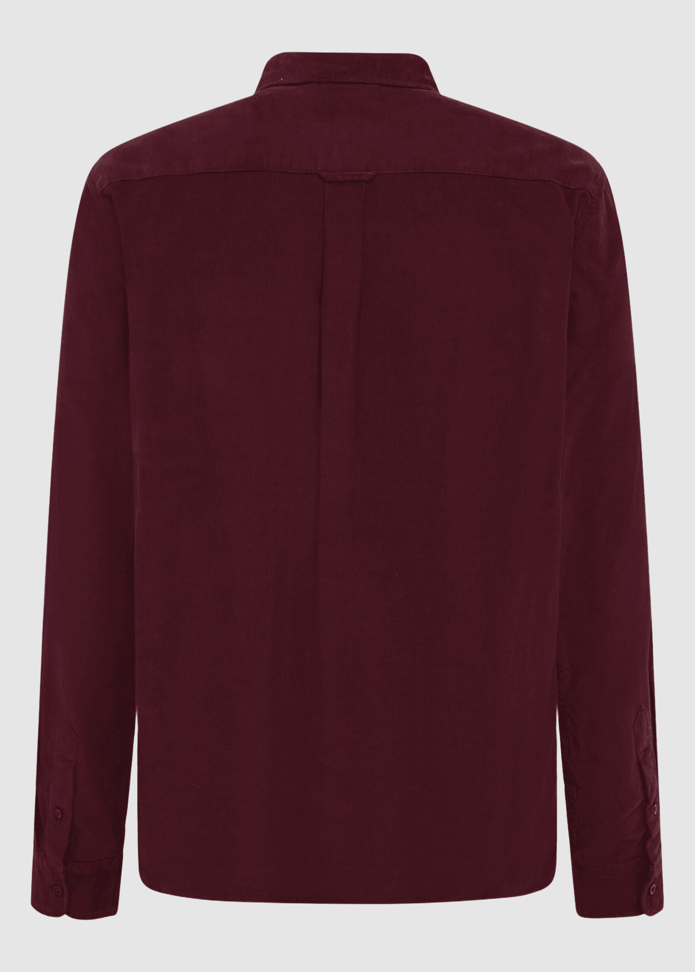 Dune Regular Corduroy Shirt Burgundy