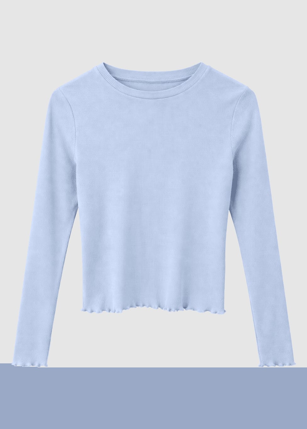Babylock Hems Longsleeve Cloud Blue Babylock Hems Longsleeve Cloud Blue