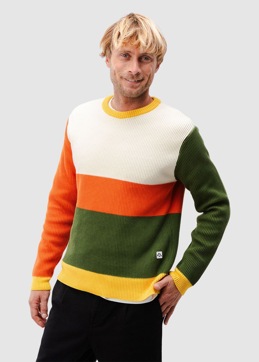 Stripes Cotton Sweater Stripes Cotton Sweater