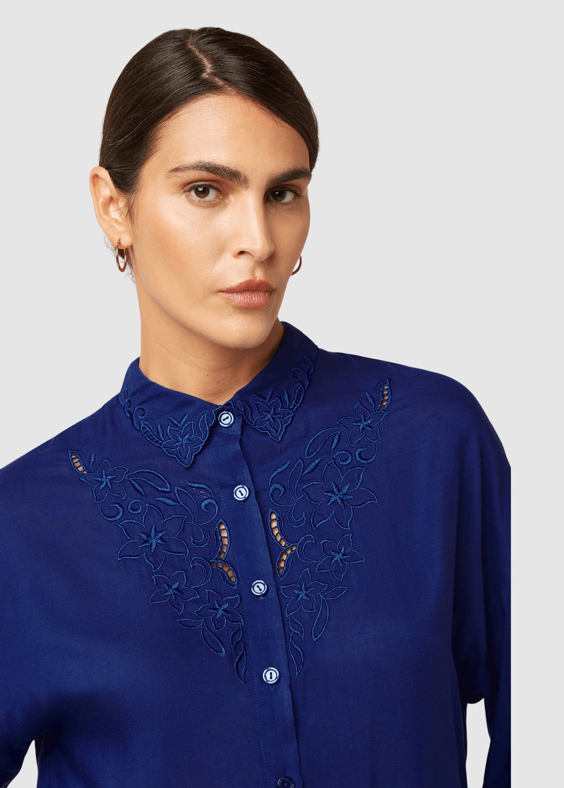 Fee Blouse Rhodes Bluing