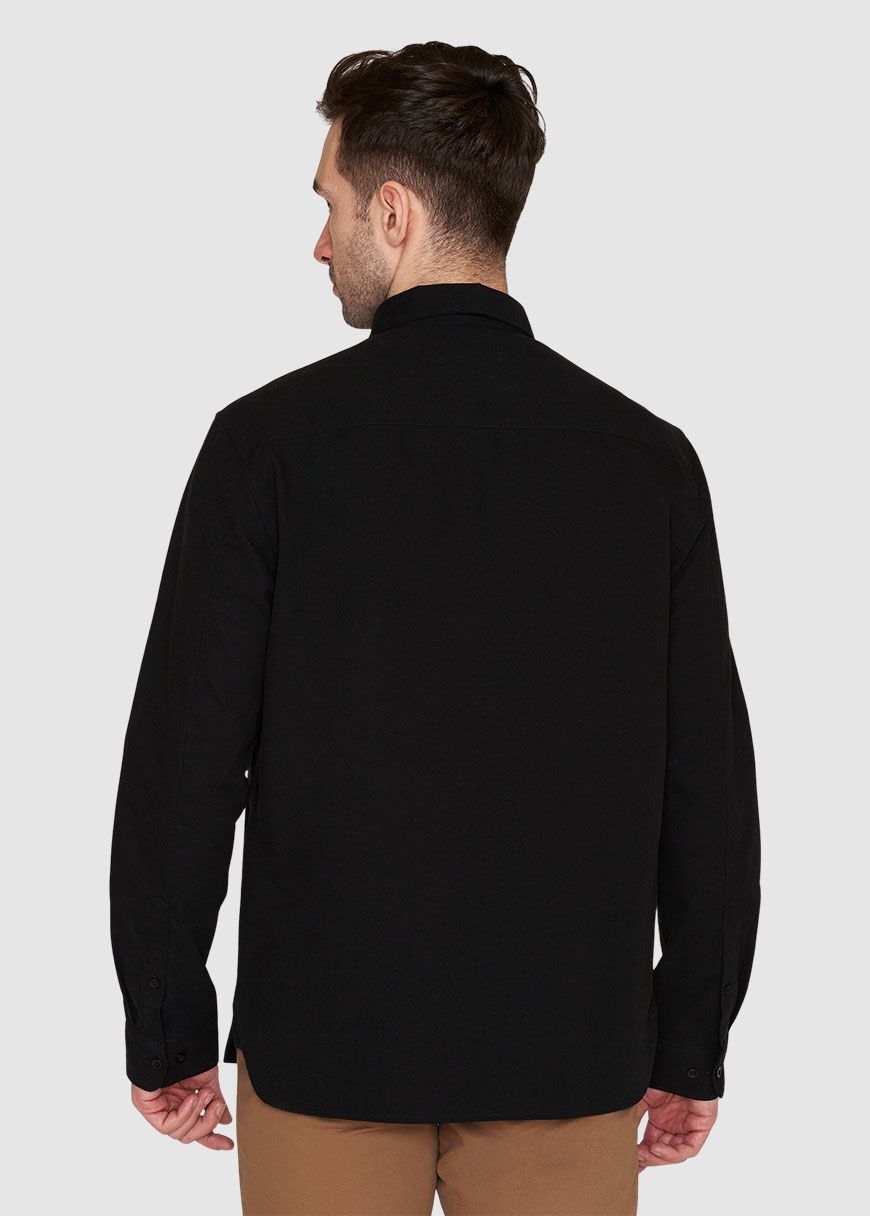 knowledge_cotton_apparel_harald_small_owl_oxford_regular_fit_shirt_AW_25_KCA_1090102_1300_Black_Jet_2_d88b1f56a6 Harald Small Owl Oxford Regular Fit Shirt