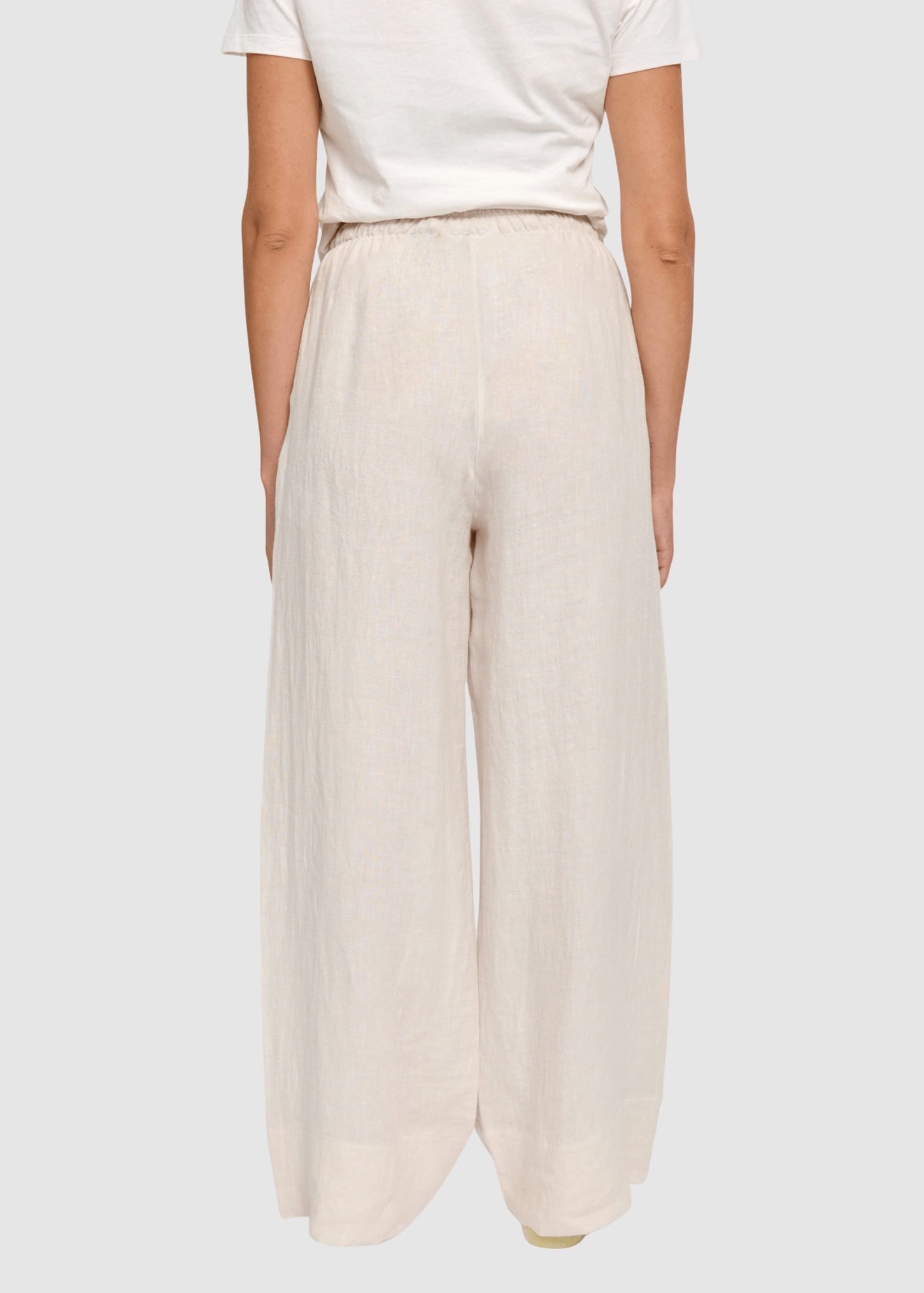 Drawstring Linen Pants Moon Drawstring Linen Pants Moon