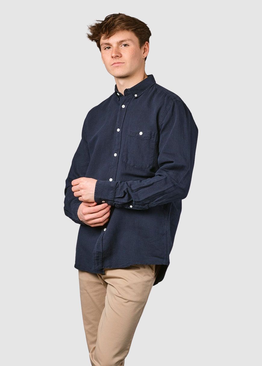 klitmoeller_collective_benjamin_linen_shirt_SS_25_KM_KC_1558_Navy_2_ff1dc4098e Benjamin Linen Shirt