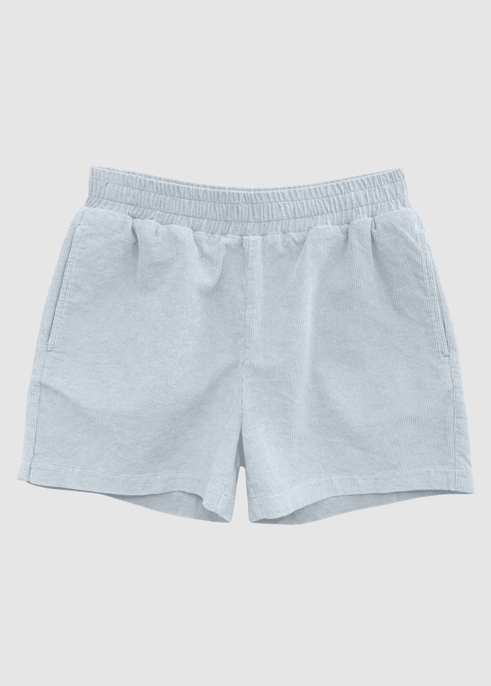 Corduroy Shorts Pearl Blue