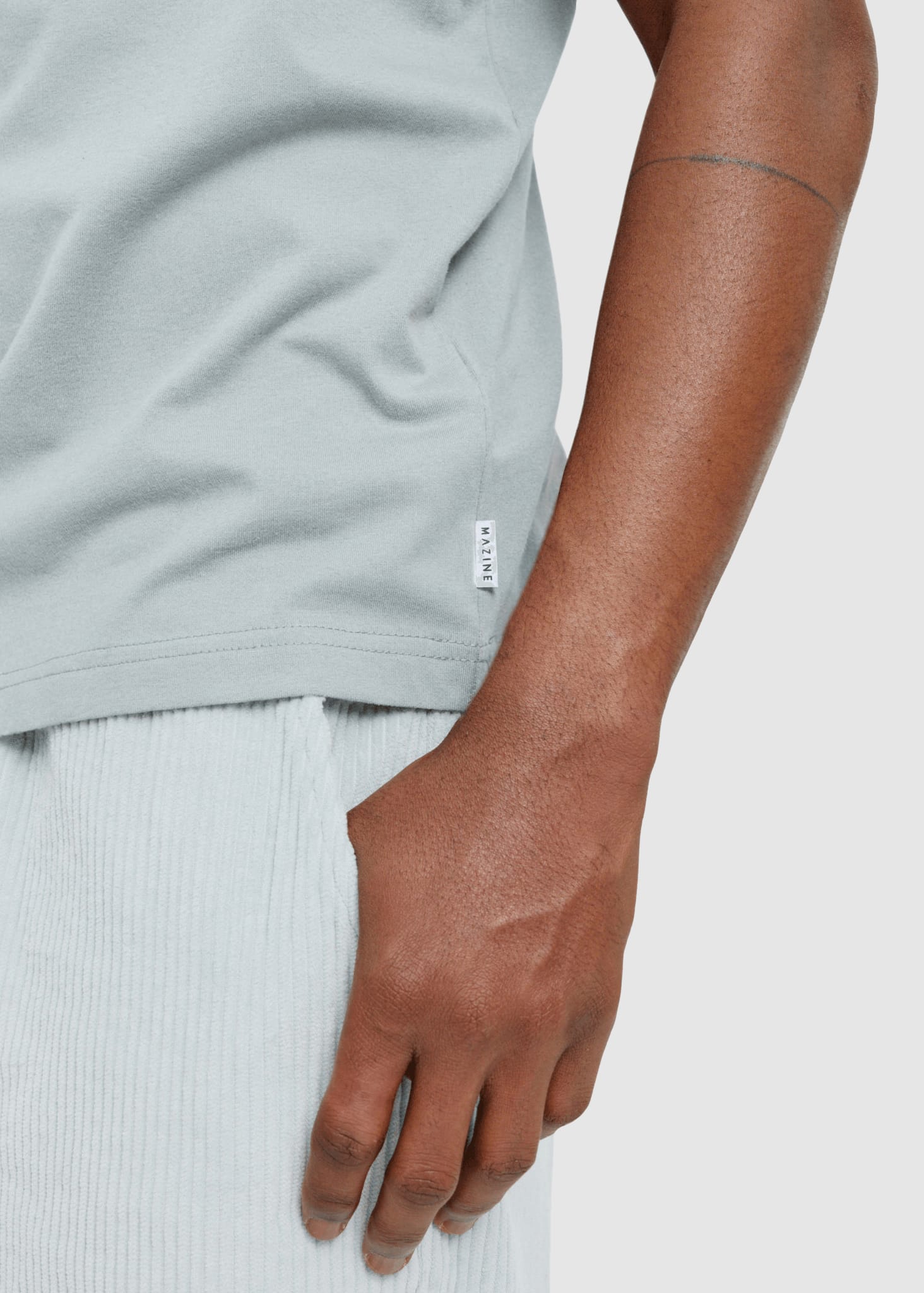 Chest Pocket T-Shirt Ice Blue