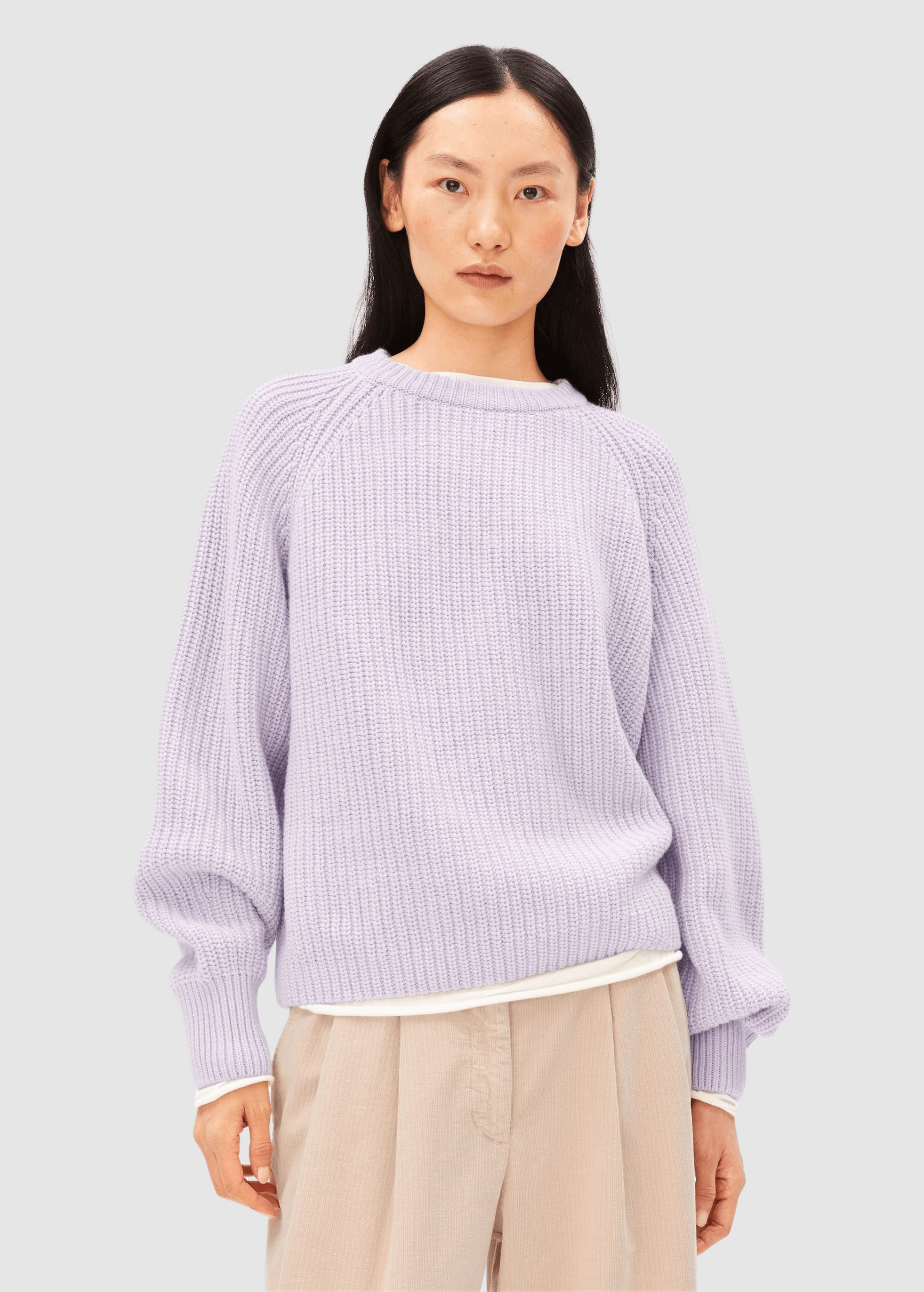 armedangels-rib-knit-sweater-moonlit-lilac-1.jpeg Rib Knit Sweater Moonlit Lilac