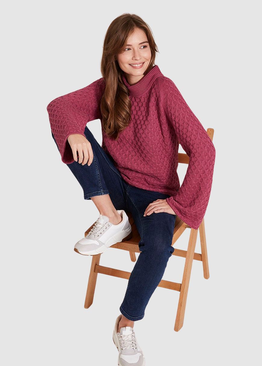Lockerer Strickpullover Lockerer Strickpullover
