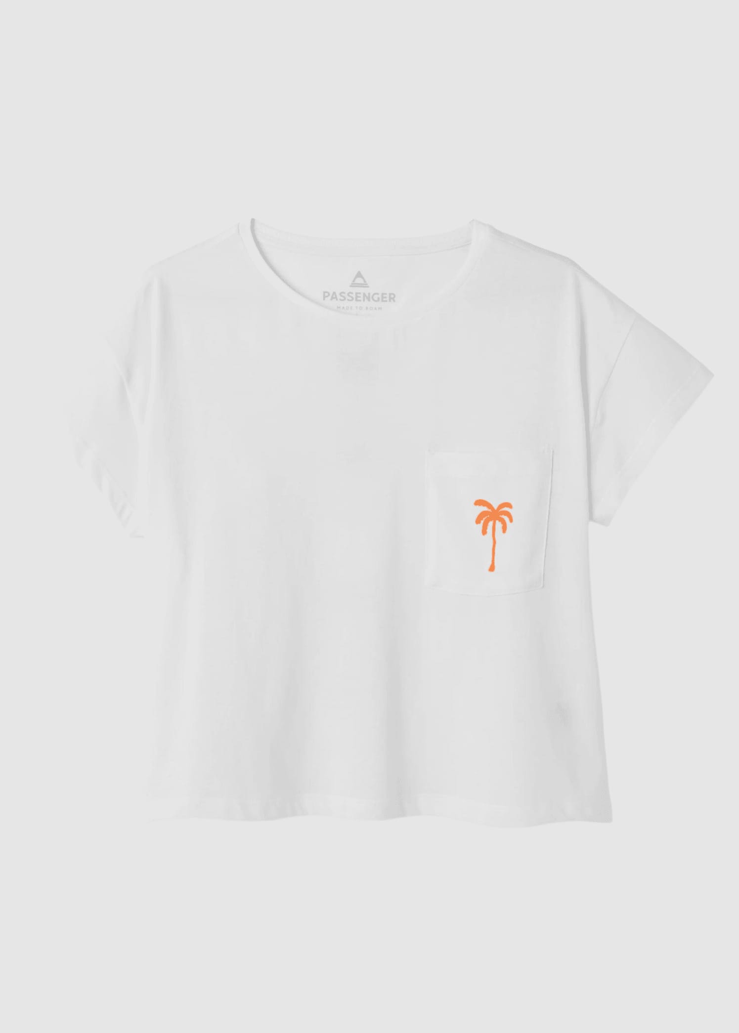 Stack Pocket T-Shirt White