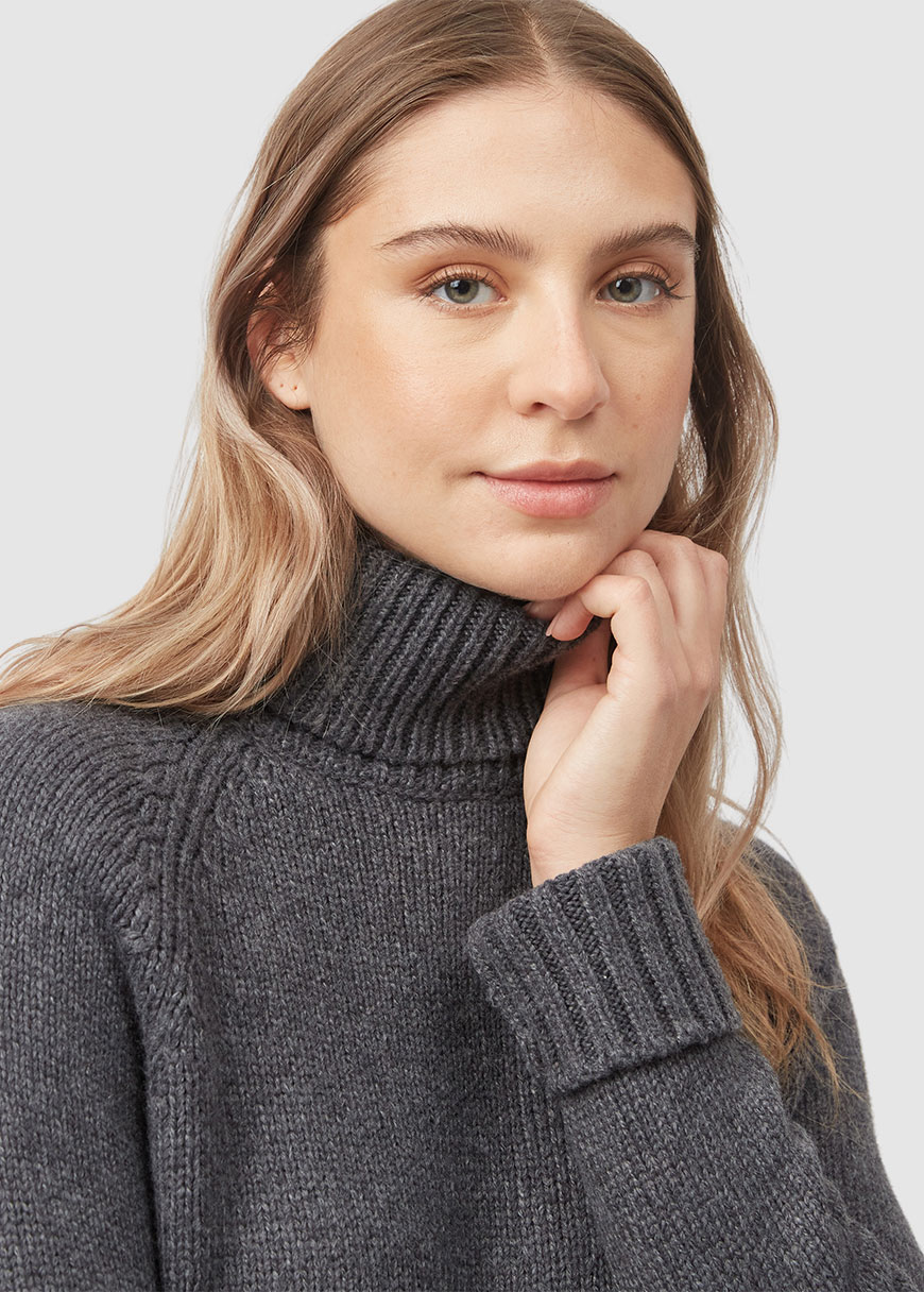W Highline Wool Turtleneck Sweater W Highline Wool Turtleneck Sweater