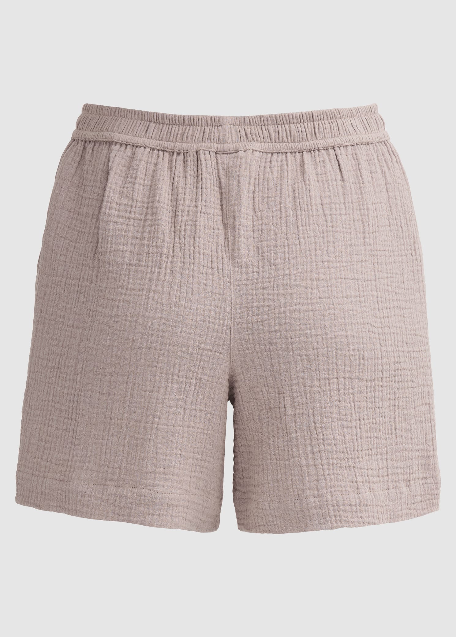 Musselin-Shorts Dunkelsand Musselin-Shorts Dunkelsand