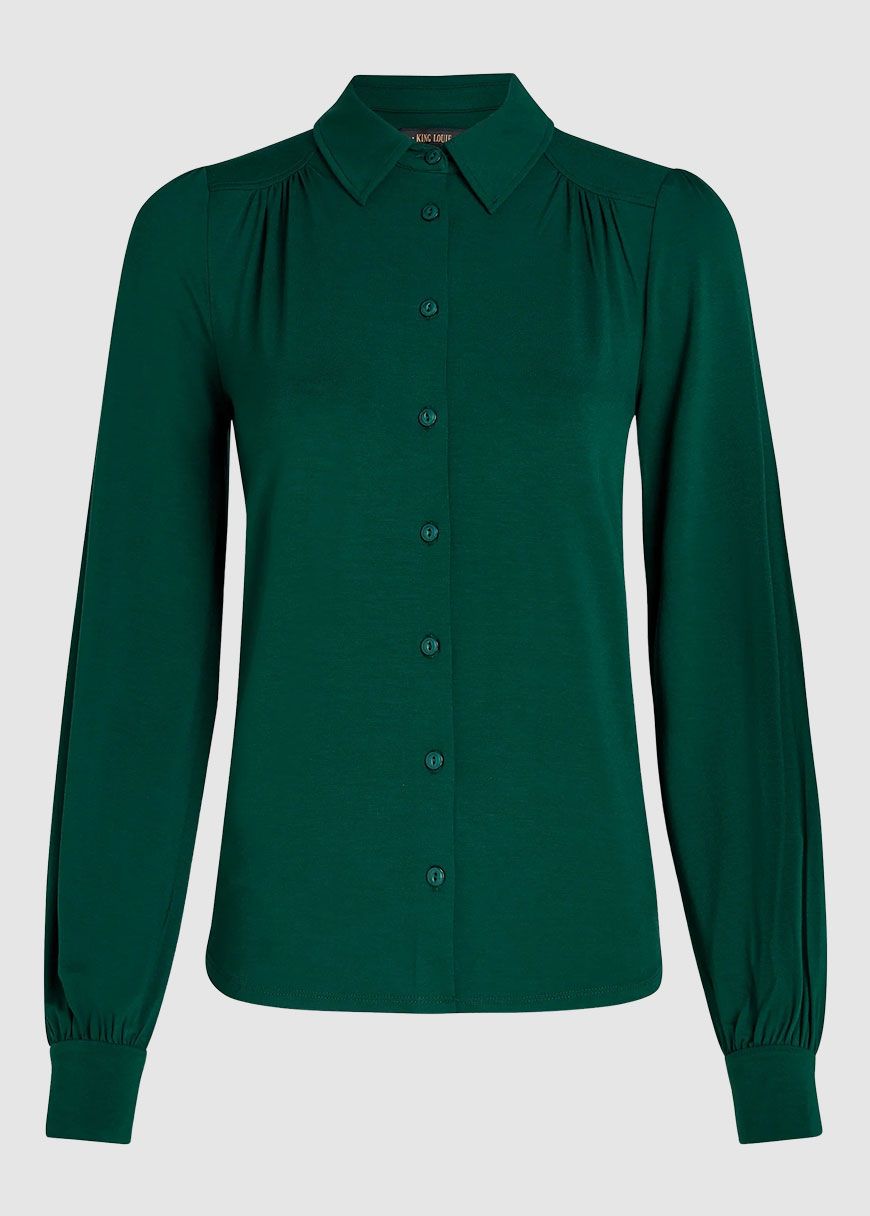 king_louie_carina_blouse_viscose_light_AW_25_KL_09378_Botanical_Green_4_3794c0991f Carina Blouse Viscose Light
