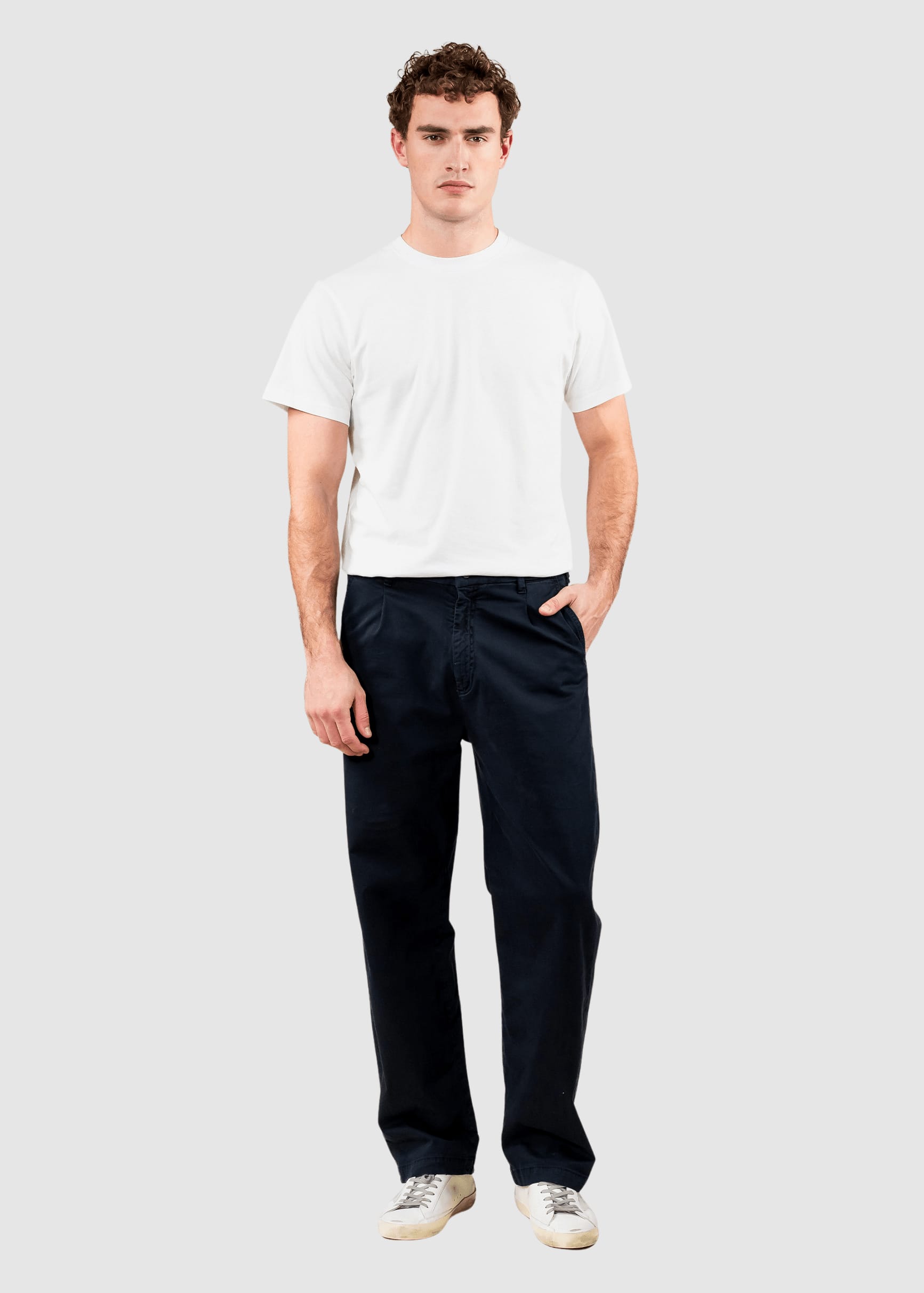 Harry Loose Chino Dark Navy Harry Loose Chino Dark Navy