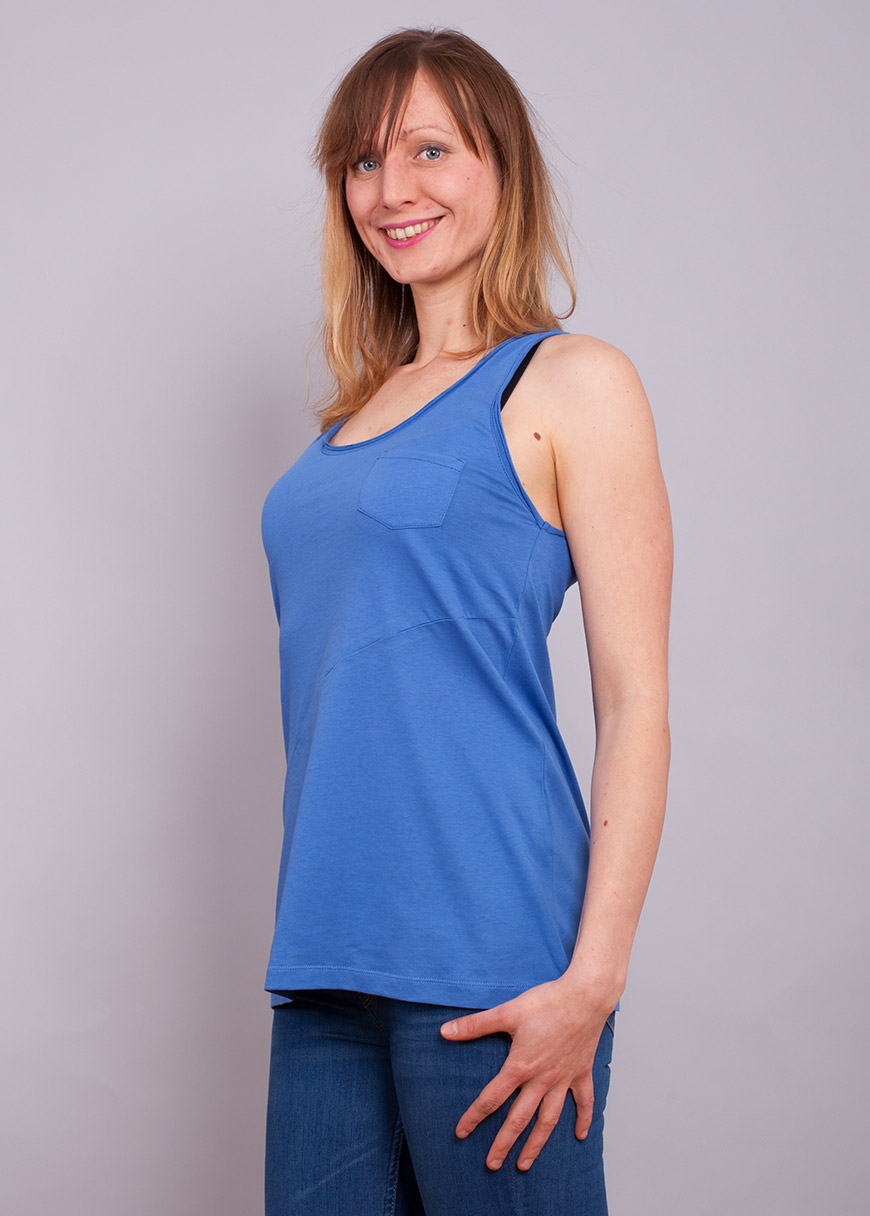 Top Vigo Ocean Blue Top Vigo Ocean Blue