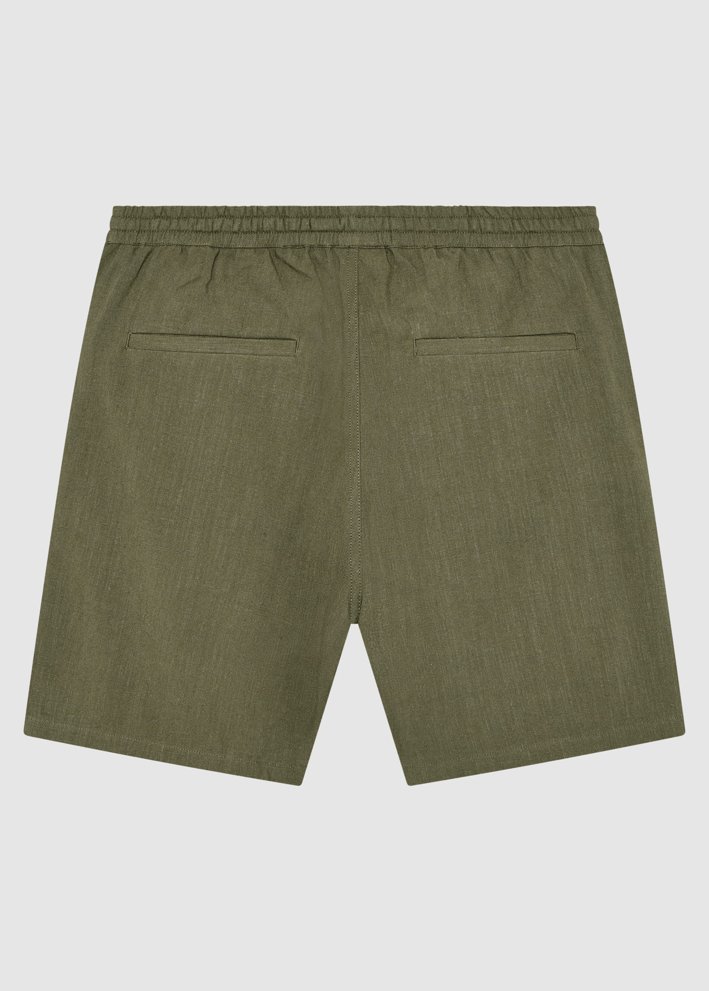 Astral Comfort Linen-MIX Shorts Burned Olive