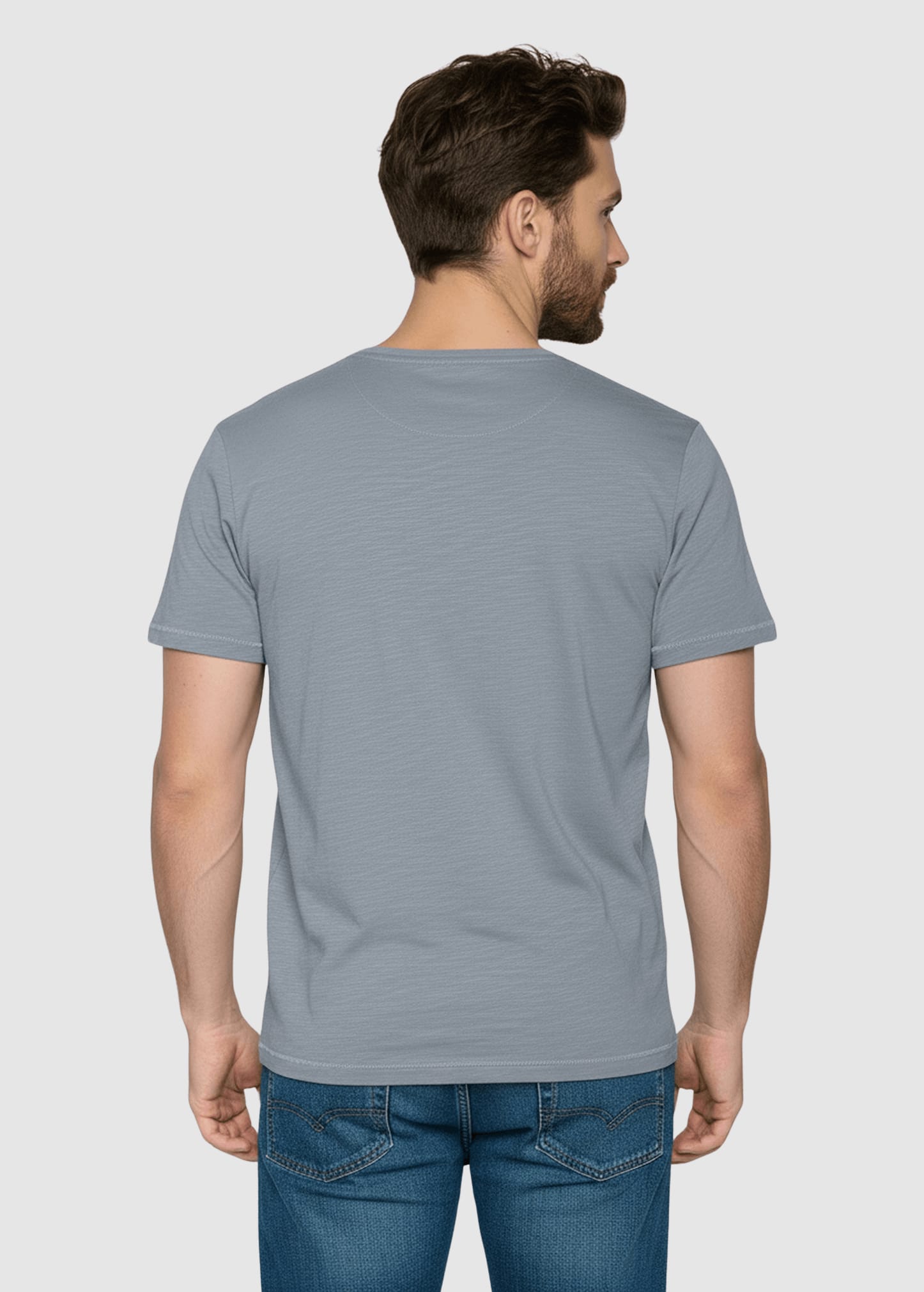 Bike Crop Spice T-Shirt Sea Smoke
