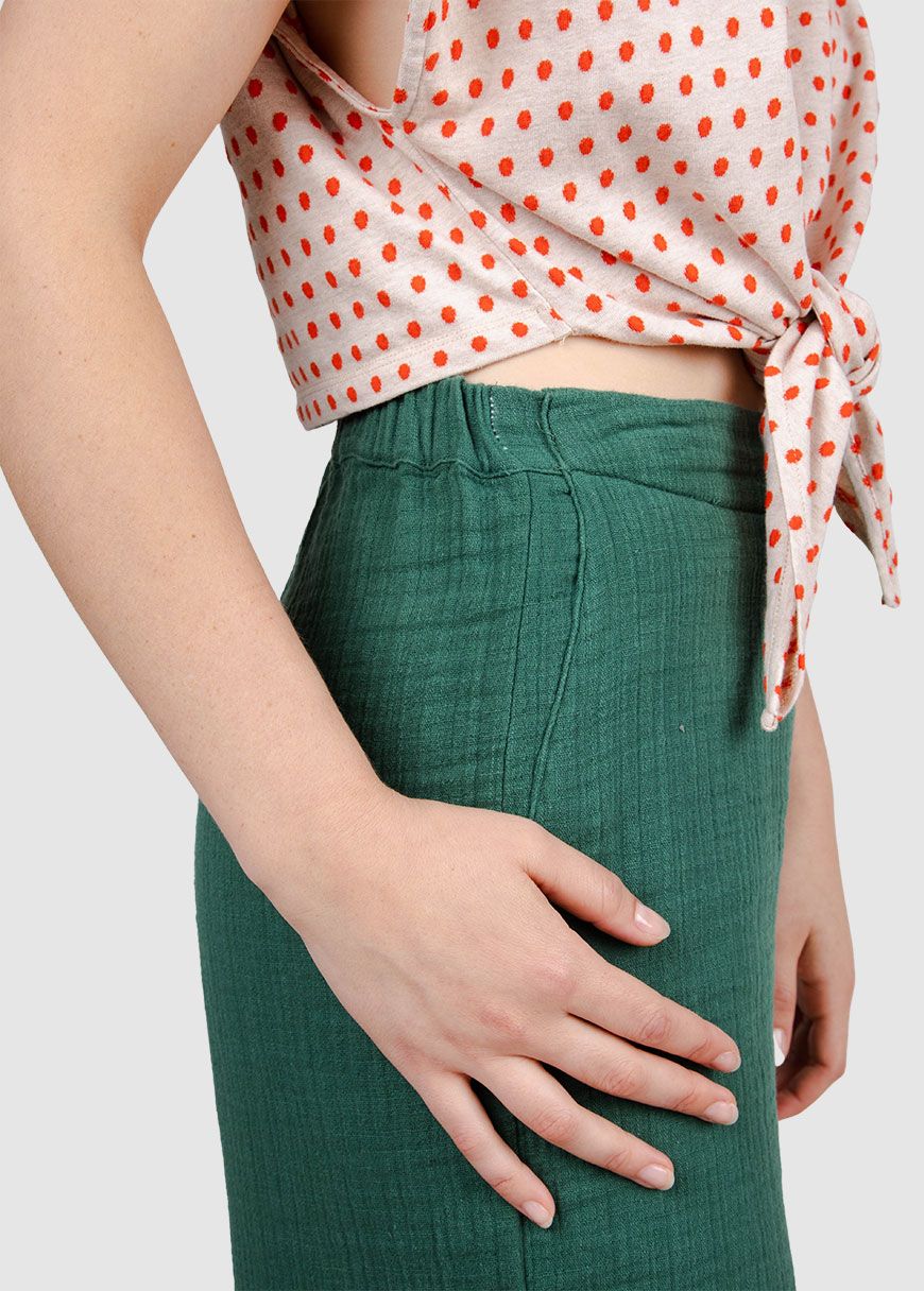 Bubble Wide Leg Pant Bubble Wide Leg Pant