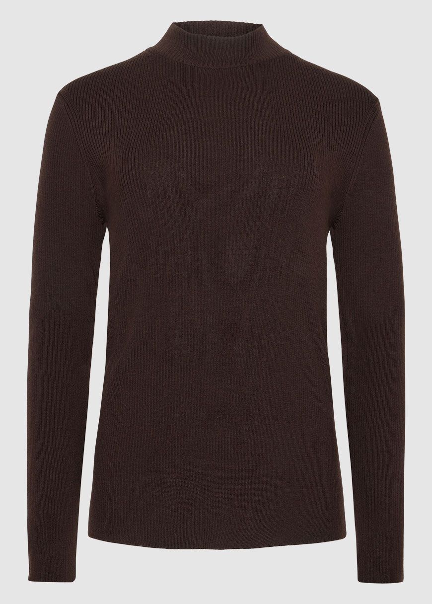 knowledge_cotton_apparel_merino_wool_rib_knit_AW_25_KCA_2080104_1487_Chocolate_Torte_3_01e000541b Merino Wool Rib Knit