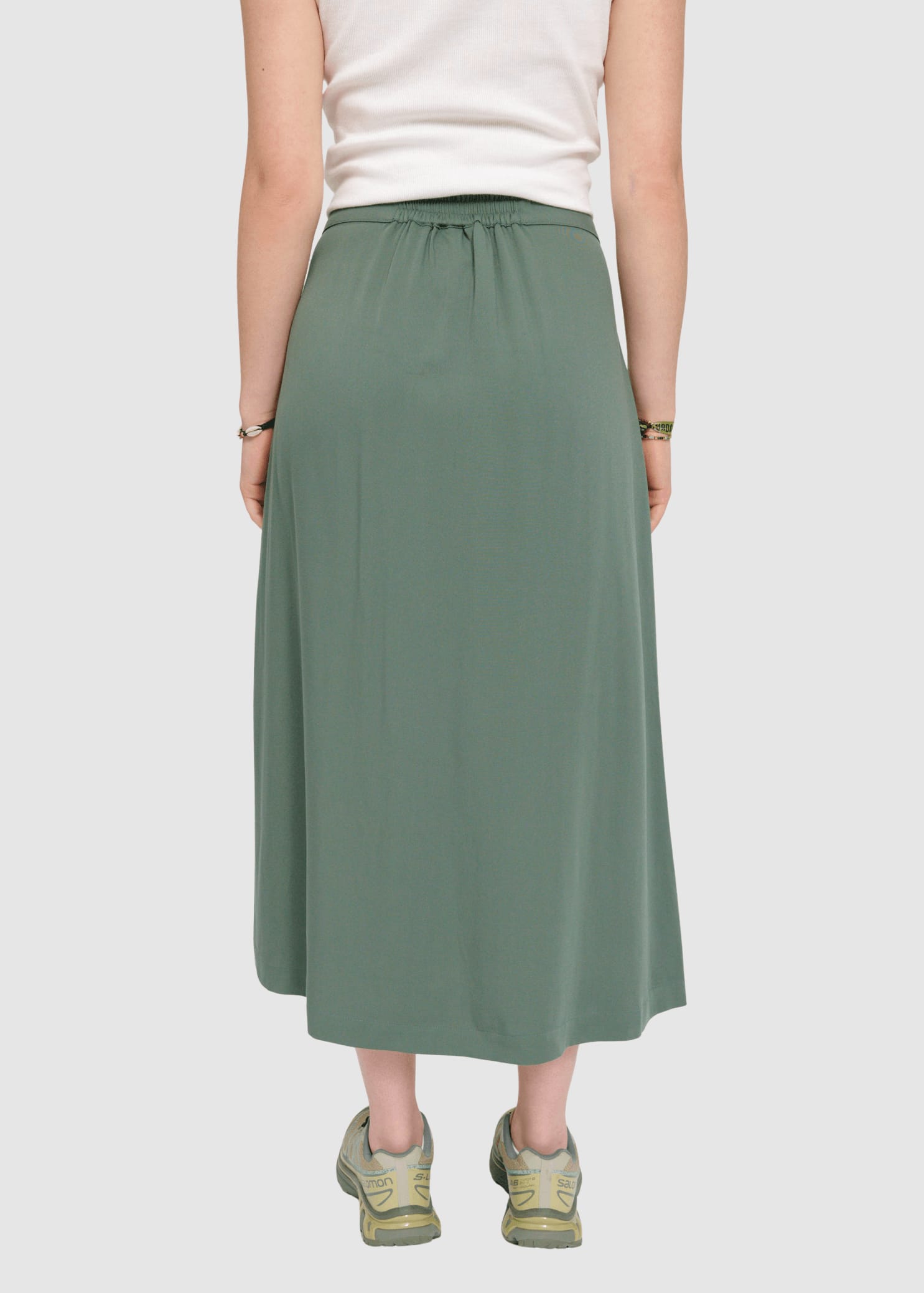 Viscose Midi Skirt Bottle Viscose Midi Skirt Bottle