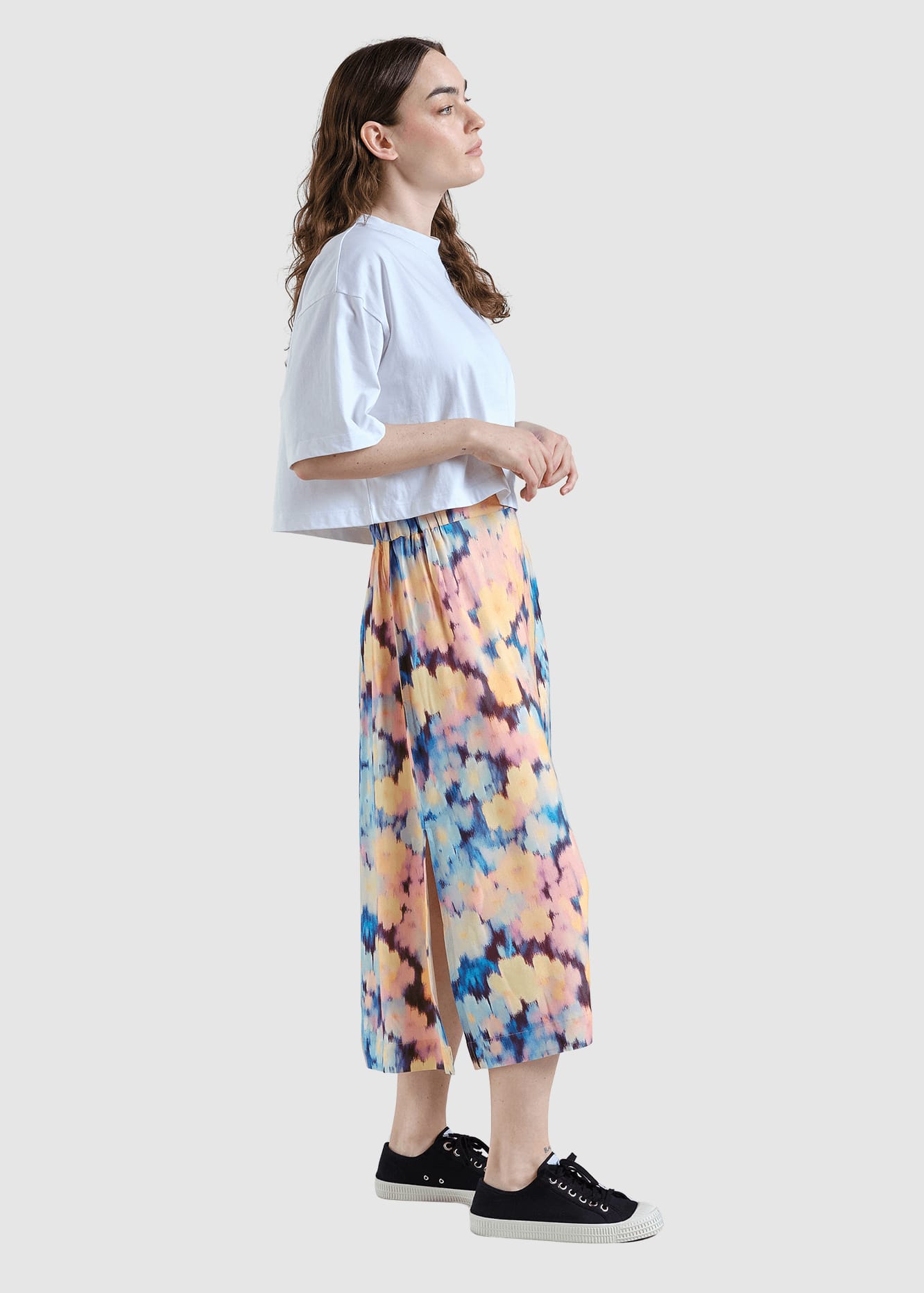 Skirt Viken Ikat Field Multi Color Skirt Viken Ikat Field Multi Color