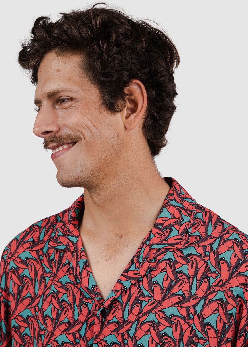 Lobster Aloha Shirt Lobster Aloha Shirt