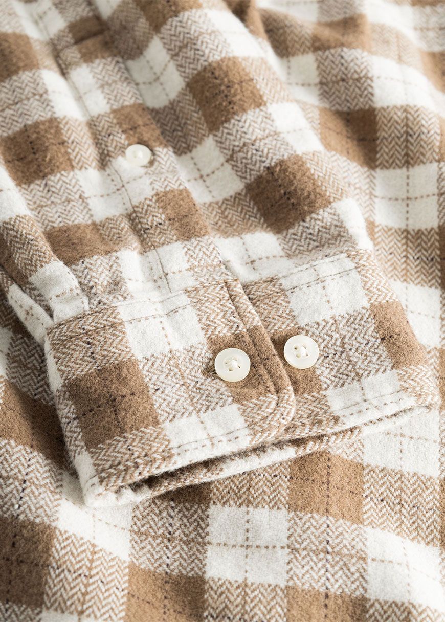 Loose Fit Checkered Shirt