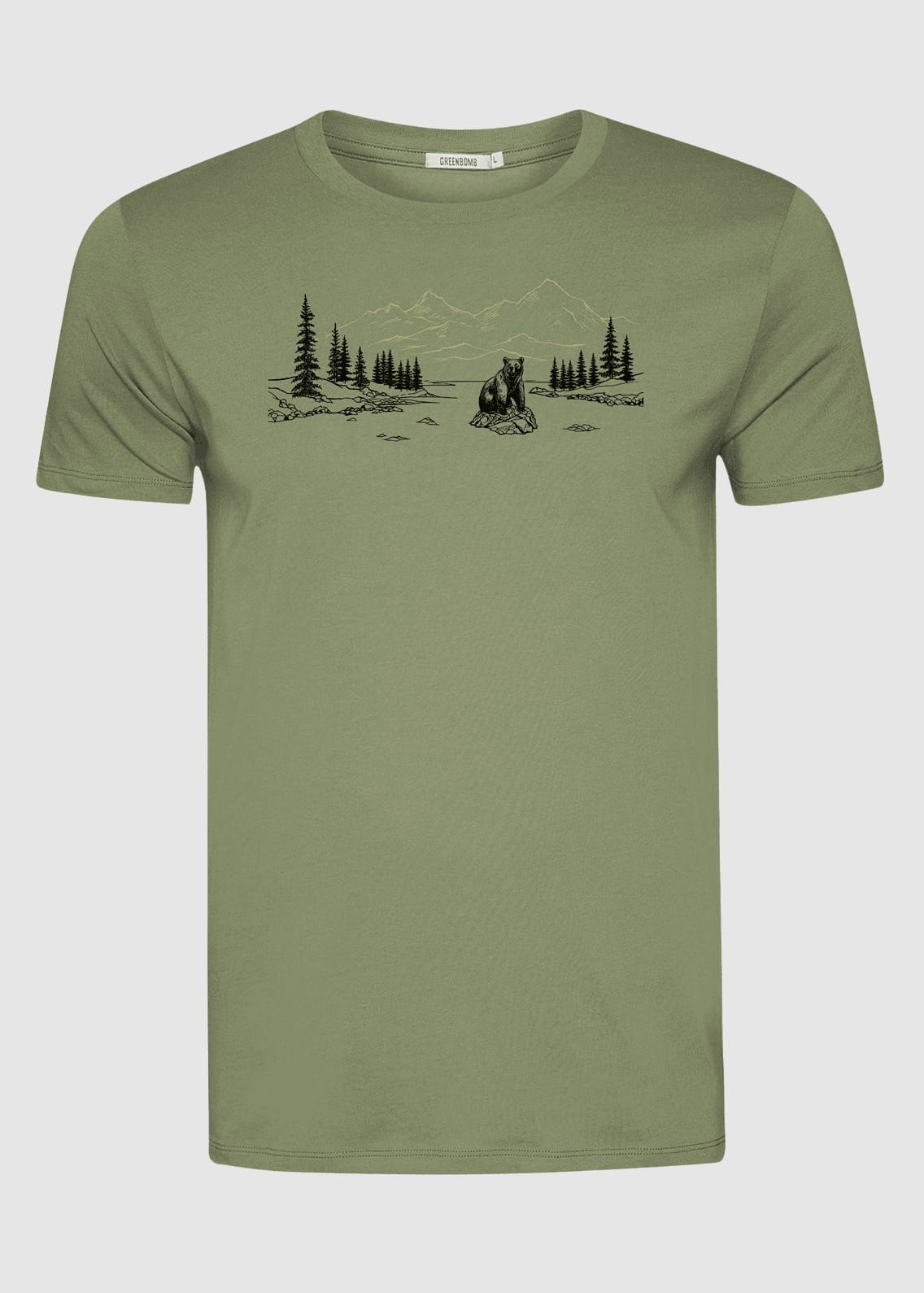 Bear River Guide T-Shirt Dark Seed