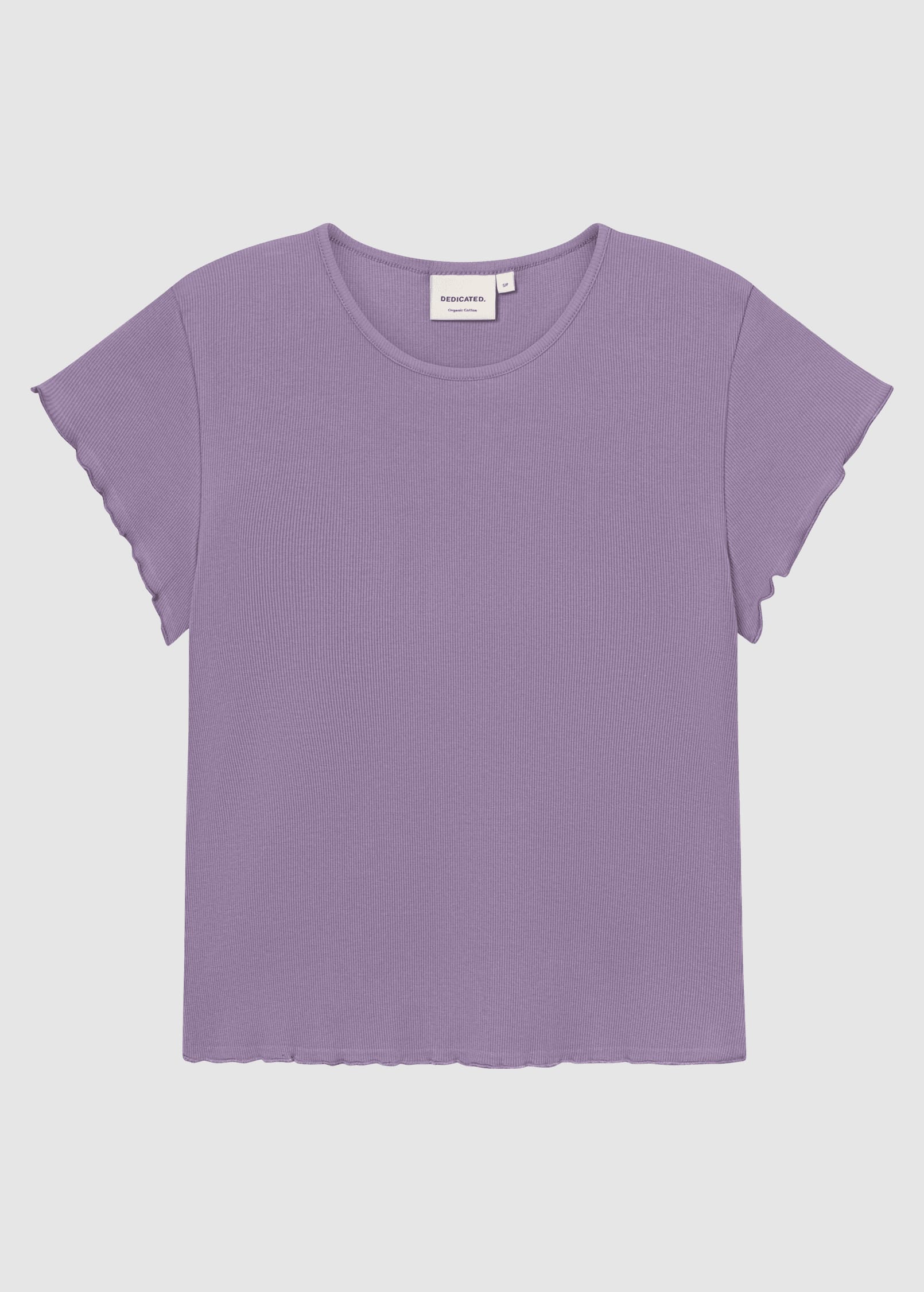 Rib Top Ven Haze Purple