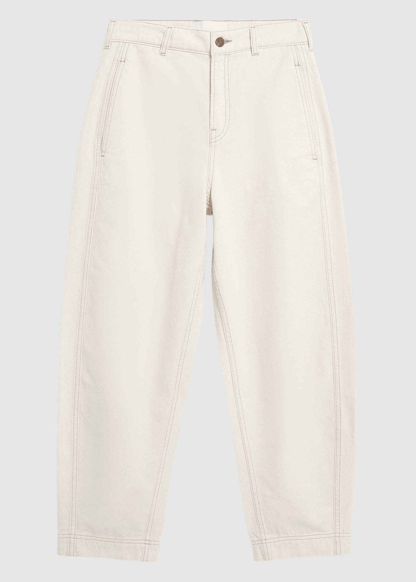 Workwear Canvas Barrel Pant Undyed