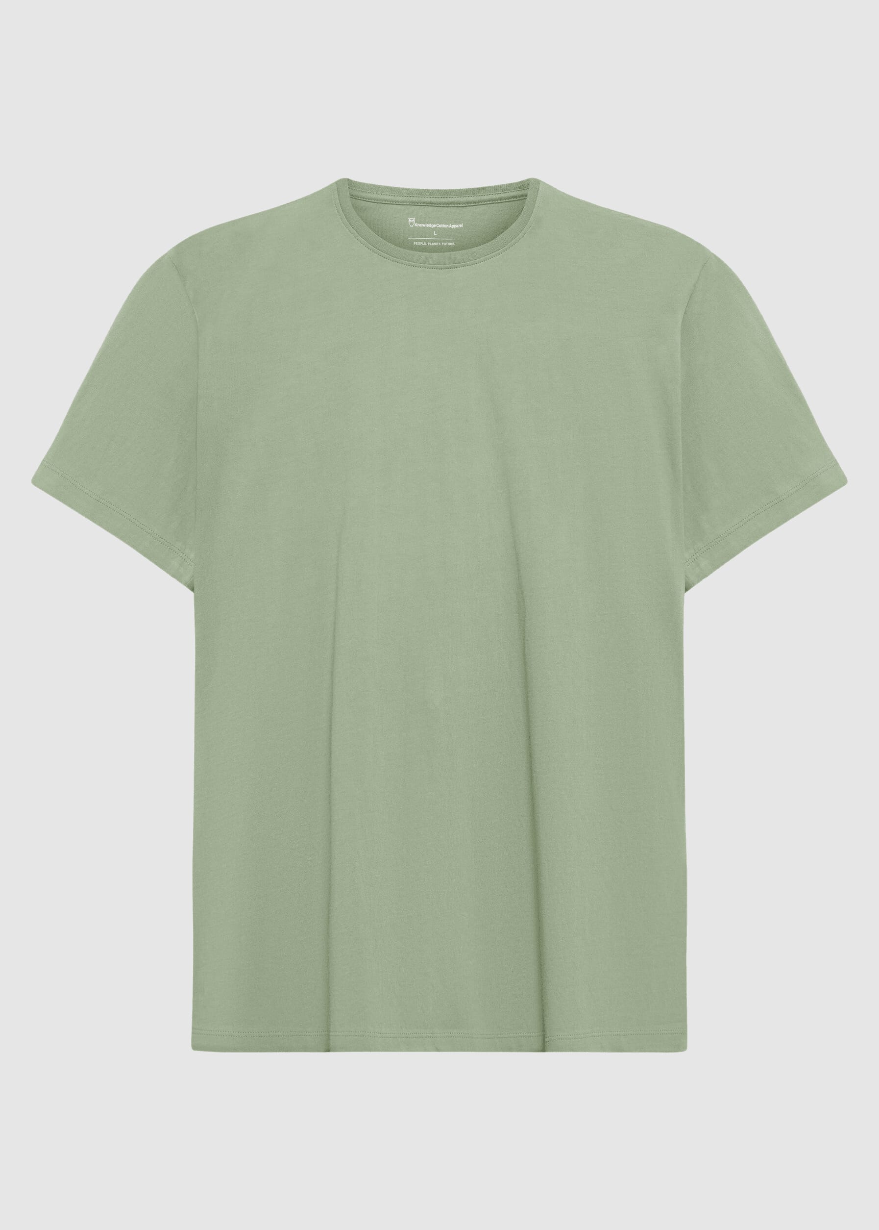 knowledge-cotton-apparel-basic-t-shirt-lily-pad-1.jpeg Basic T-Shirt Lily Pad