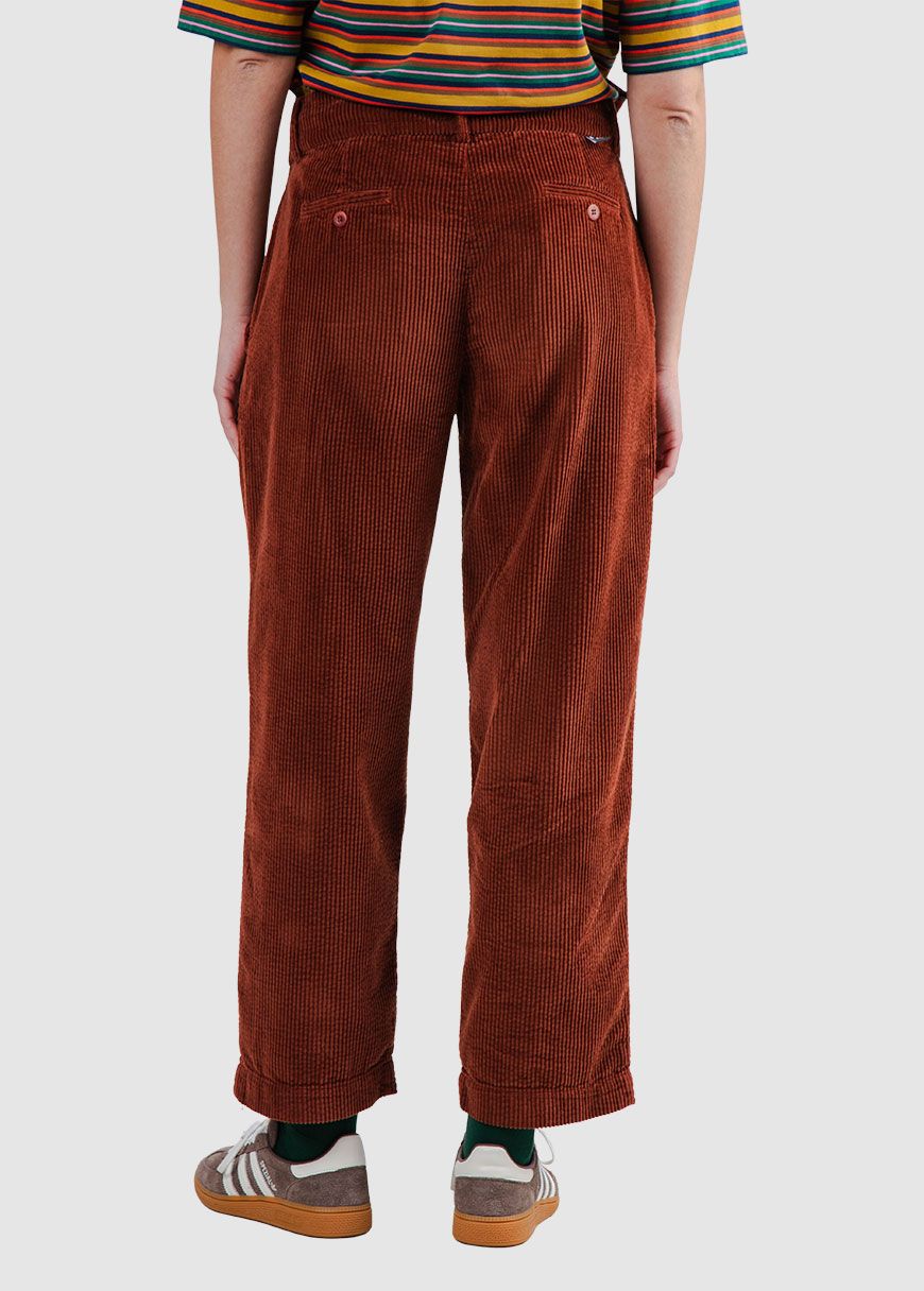 Corduroy Pleated Pants
