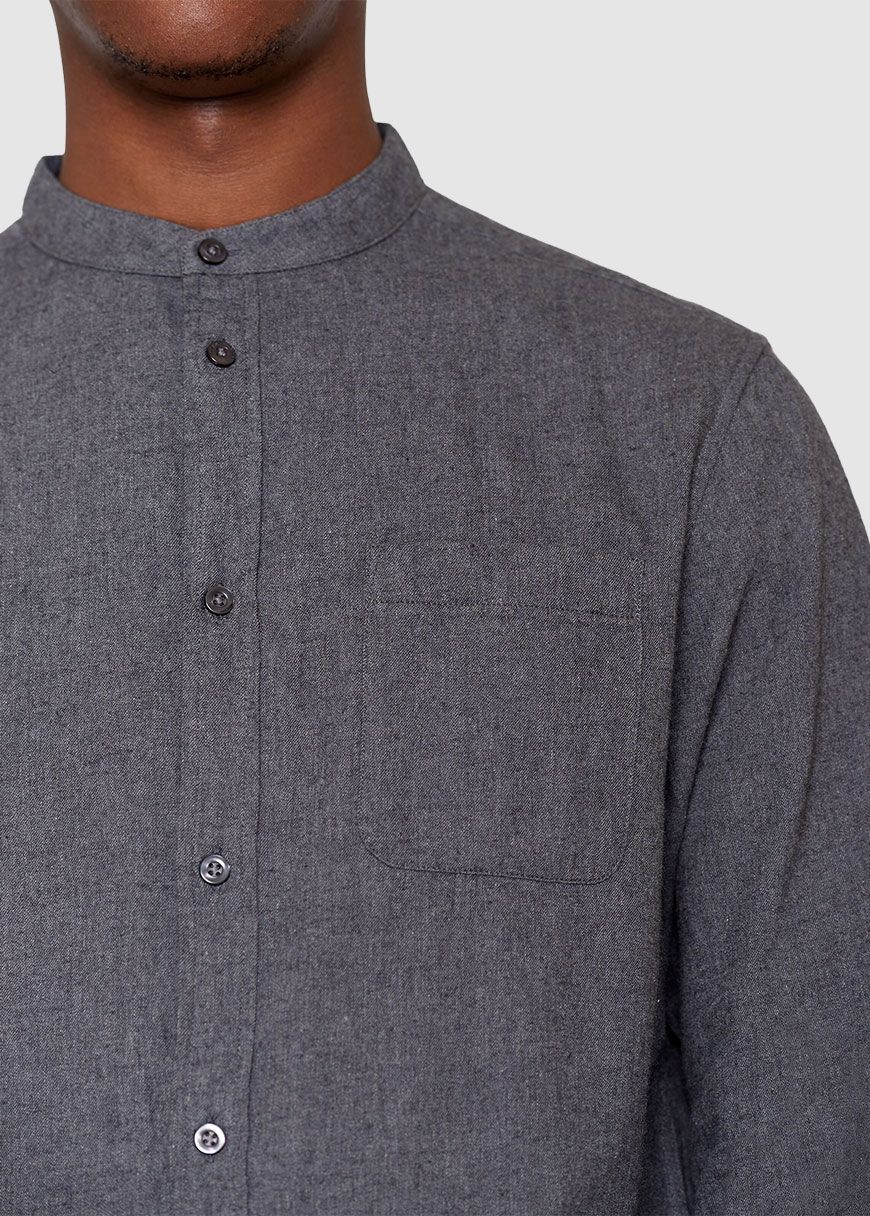 knowledge_cotton_apparel_flannel_shirt_AW_25_KCA_1090056_1073_Dark_Grey_Melange_4_8c5edf6fa2 Flannel Shirt