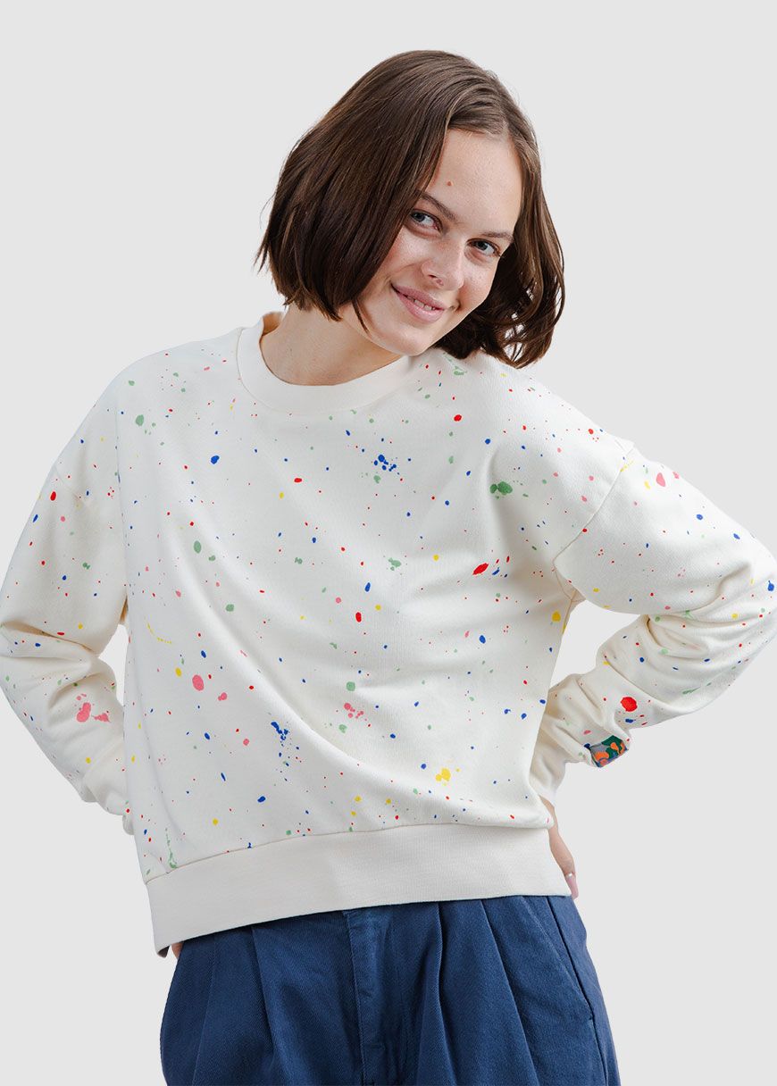 brava_splash_paint_rounded_sweatshirt_AW_25_BRA_3990_Ecru_1_d1365c2a27 Splash Paint Rounded Sweatshirt