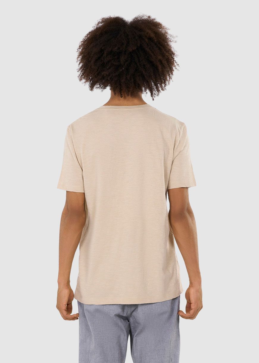 Narrow Striped Slub T-Shirt Narrow Striped Slub T-Shirt