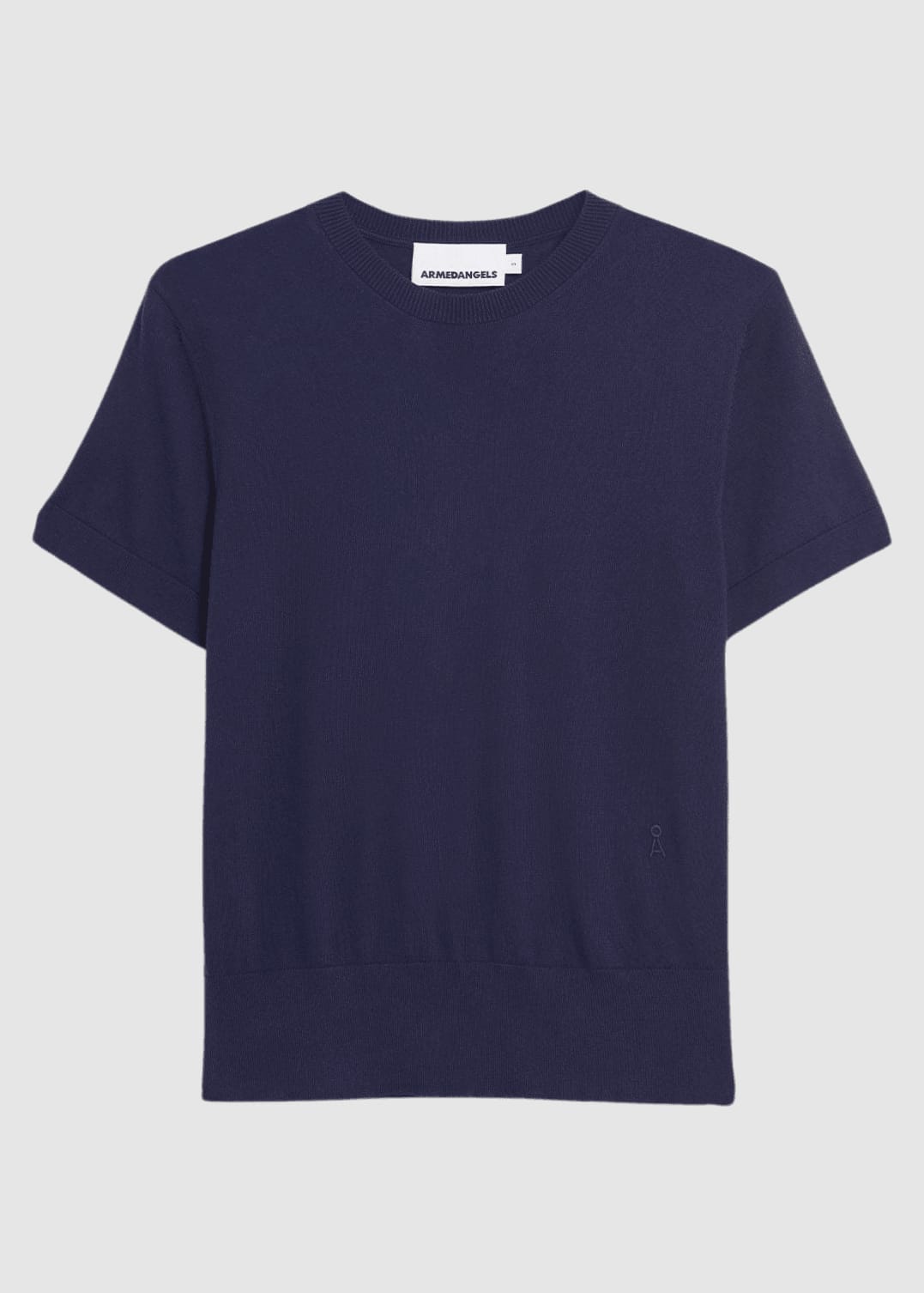 Fine S Sl Knit Sweater Tinted Navy Fine S Sl Knit Sweater Tinted Navy