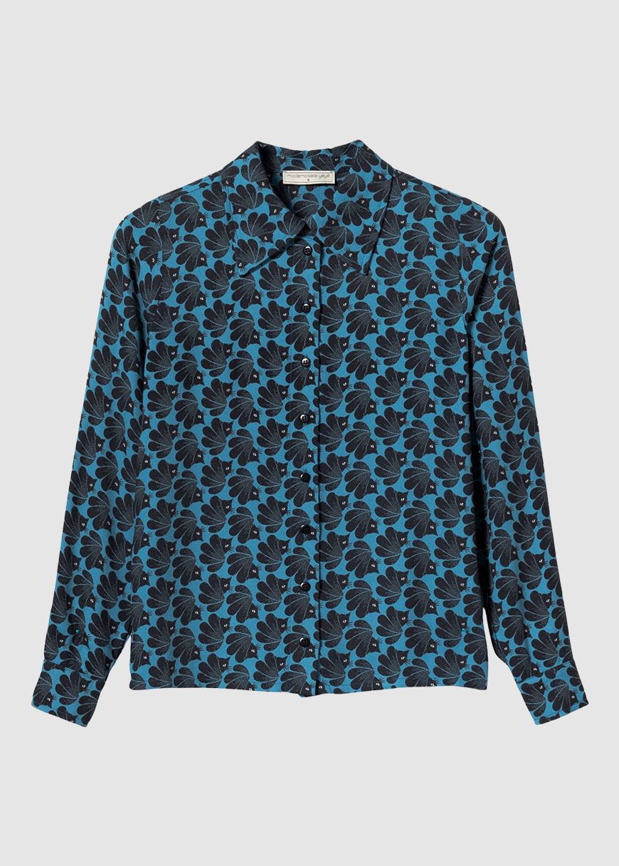 mademoiselle_yeye_what_the_fleur_blouse_AW_25_YEYE_52225_A_Petrol_2_59c2a62f5b What The Fleur Blouse