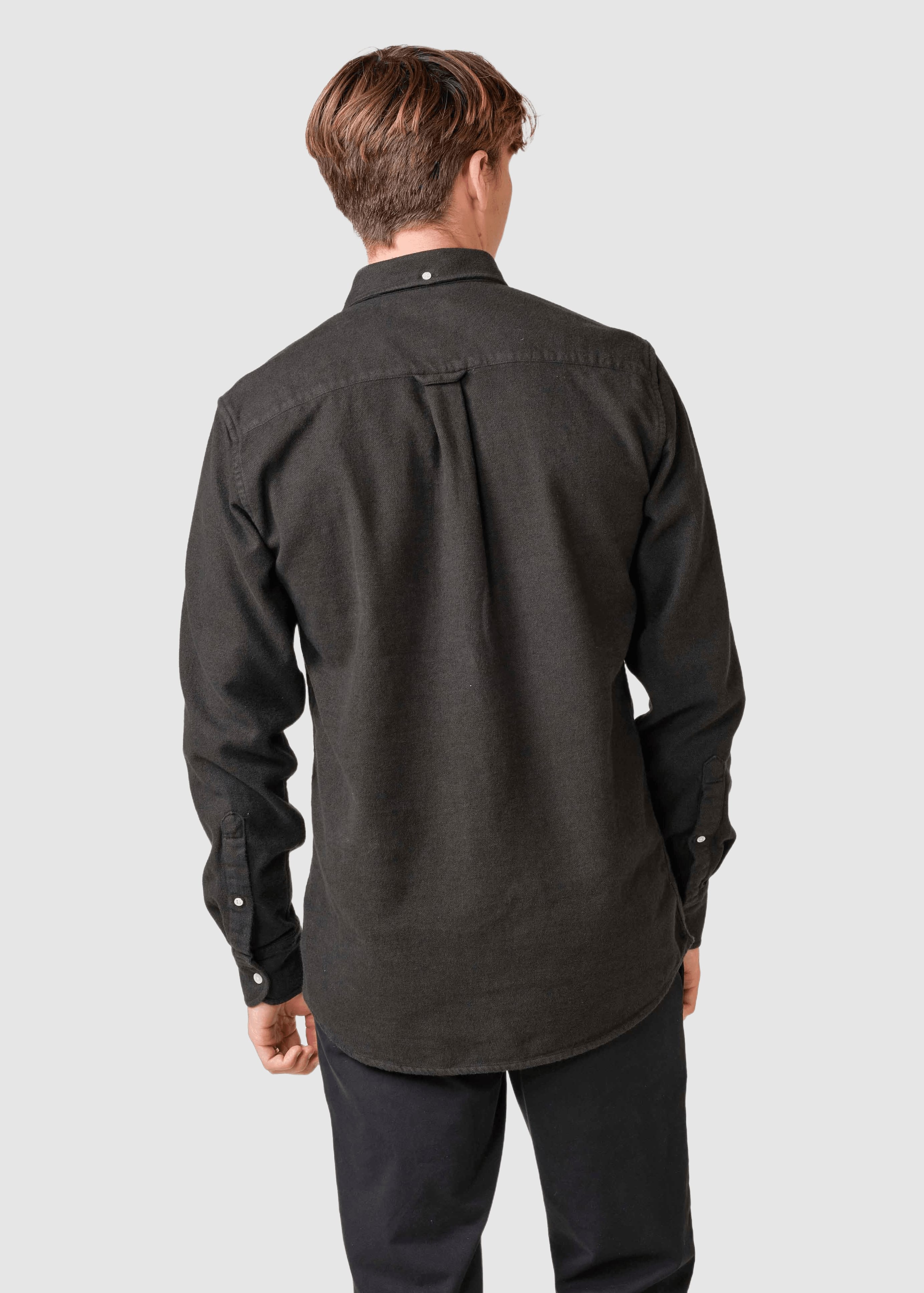 klitm-ller-collective-benjamin-lumber-shirt-olive-overdye-2.jpeg Benjamin Lumber Shirt Olive Overdye