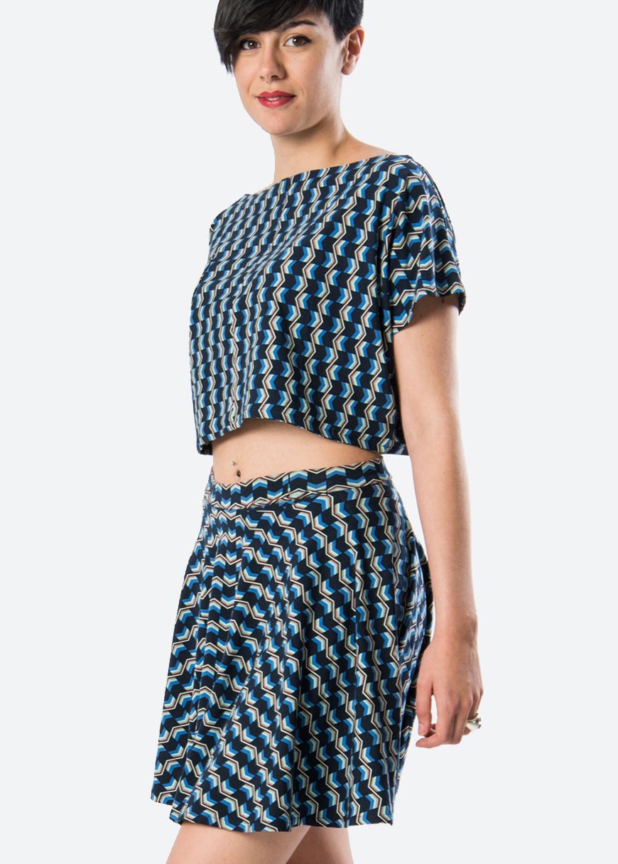 Calathea Women Dress Royal Blue Calathea Women Dress Royal Blue