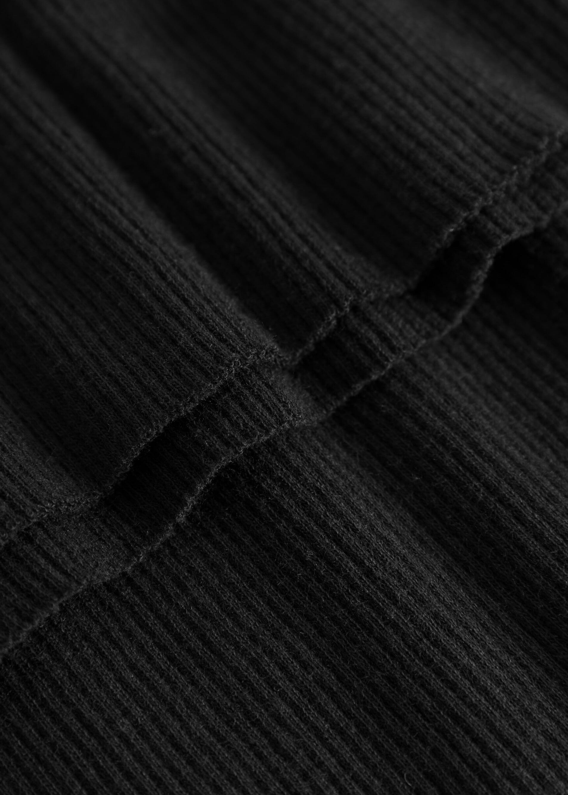 knowledge-cotton-apparel-rib-long-sleeve-t-shirt-black-jet-6.jpeg Rib Long Sleeve T-Shirt Black Jet