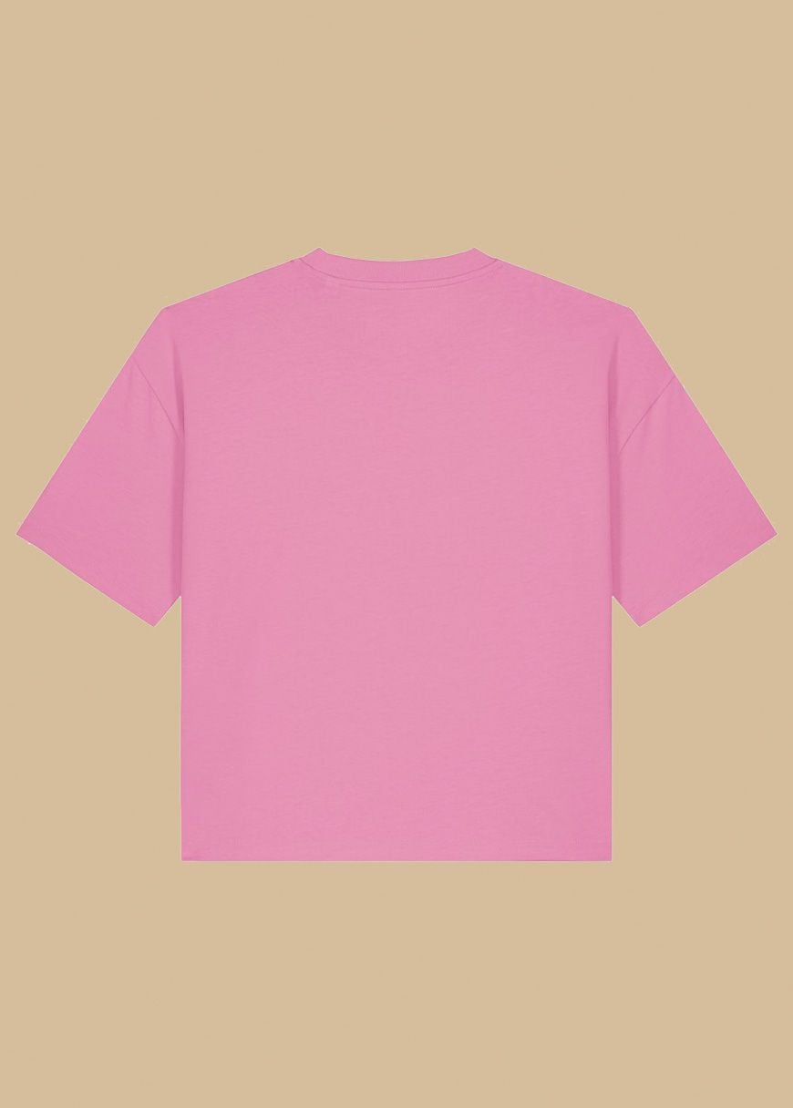 GXB-STTW175-BUBBLEPINK-02.jpg Oversized T-Shirt Woman Bubble Pink