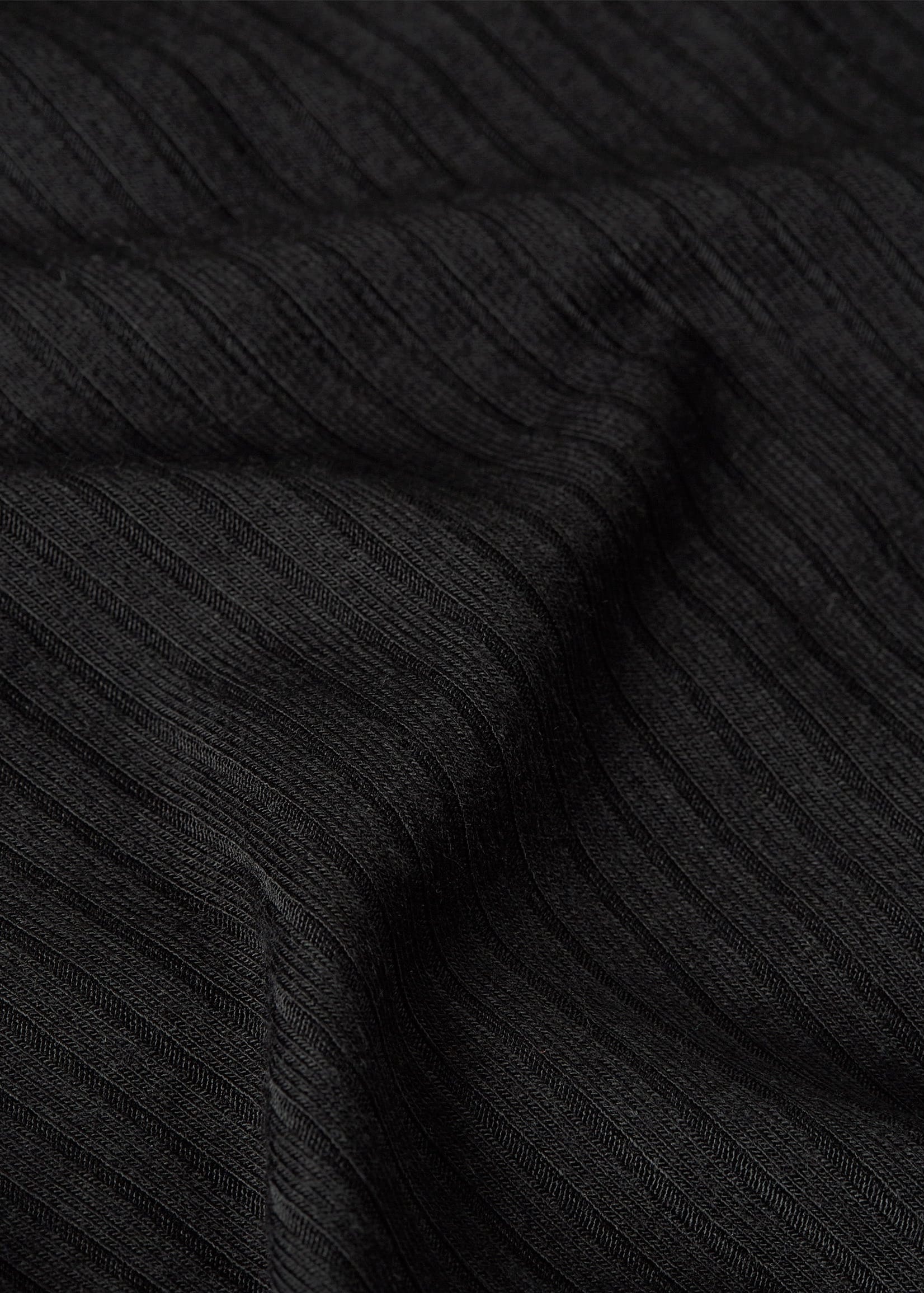Carice Top Uni Rib Black Carice Top Uni Rib Black