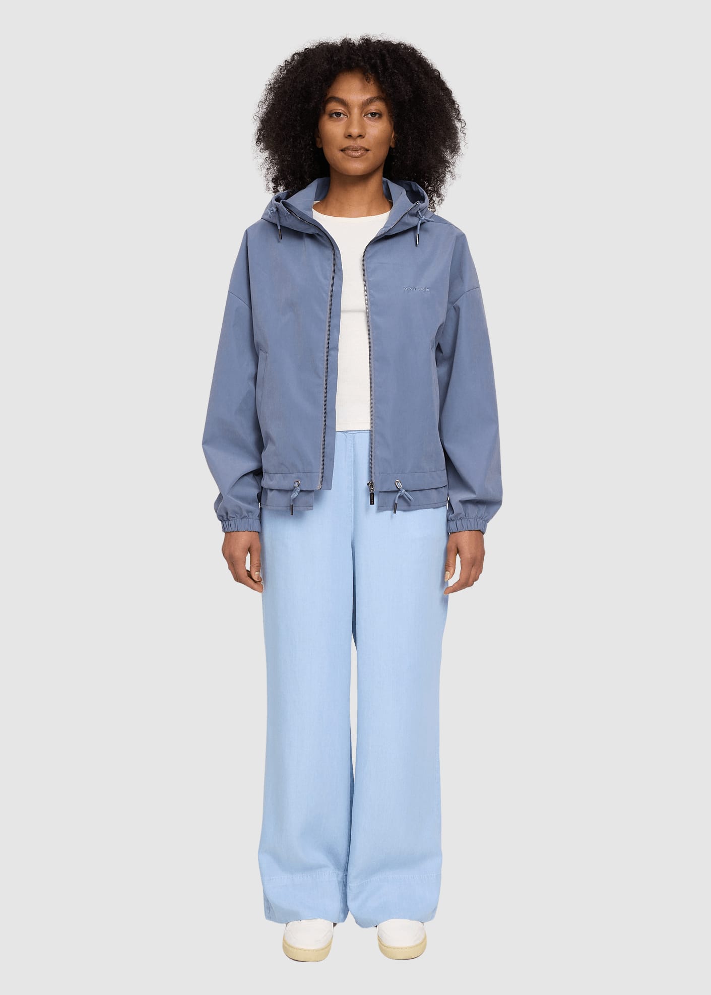 Layer Look Light Jacket Slate Blue Layer Look Light Jacket Slate Blue